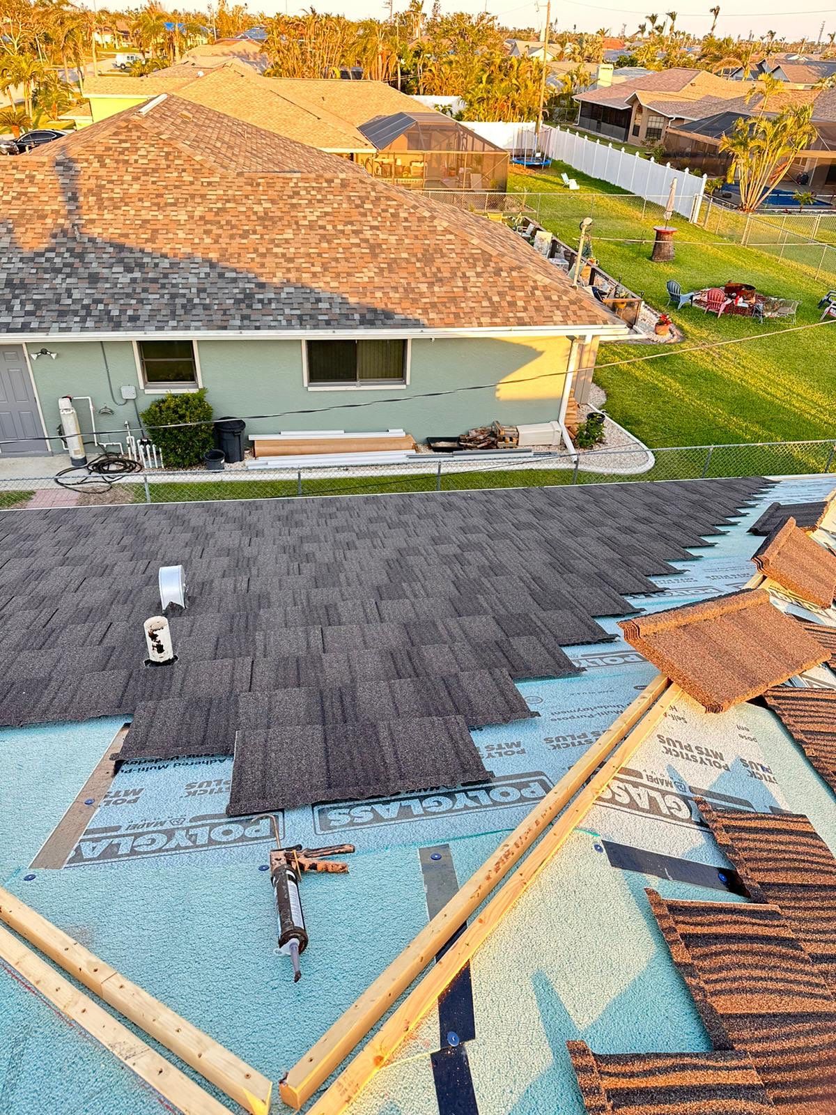 Residential Roofing Installation using Westlake (Boral) Stone Coated Steel by Four Peaks Roofing