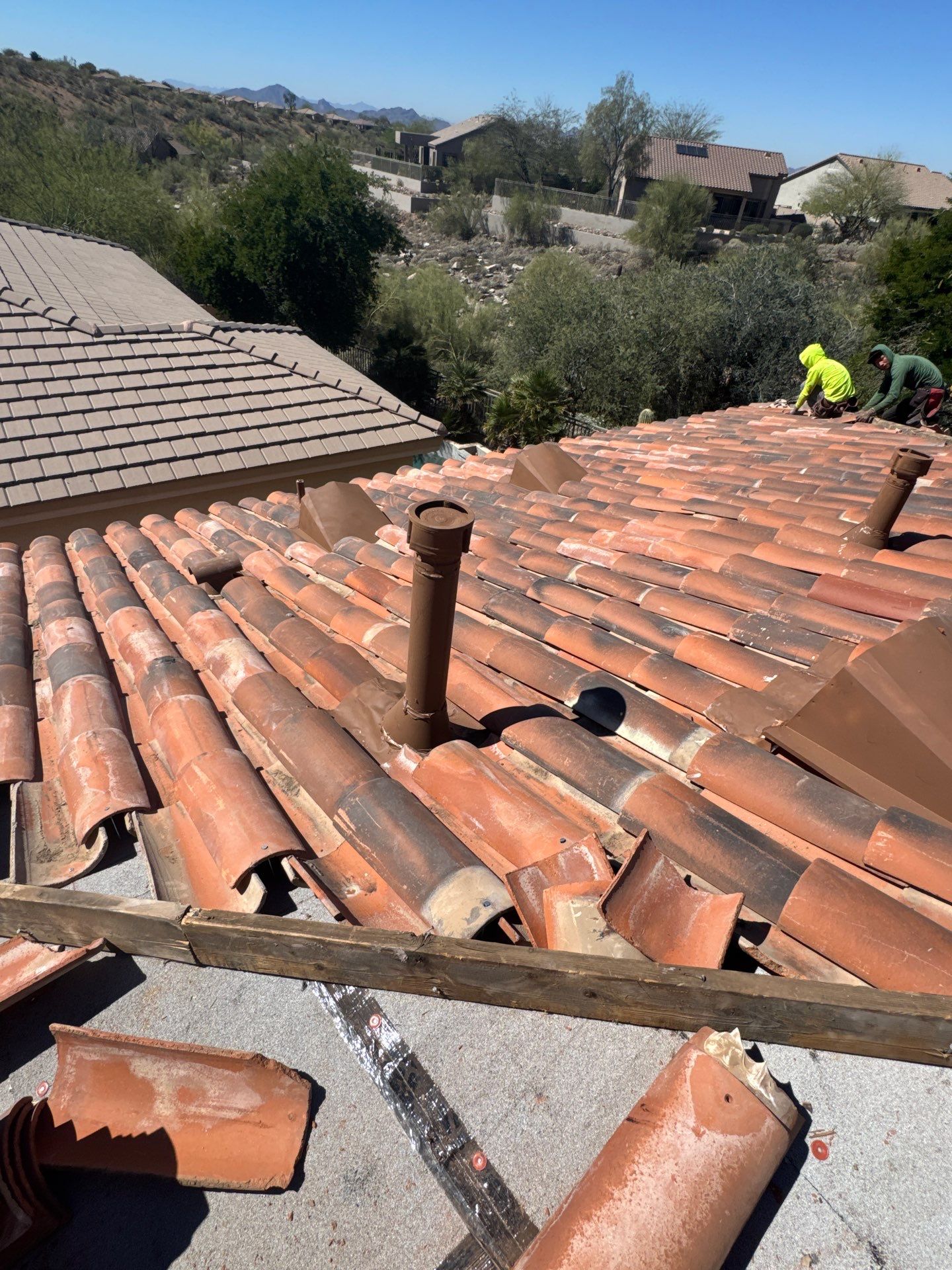 Tile Reset in Scottsdale by Weather-Tite Roofing