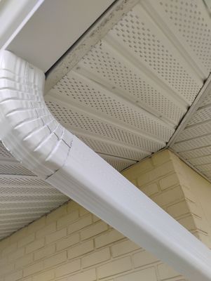 Custom Color Gutters Installed in Sarasota FL