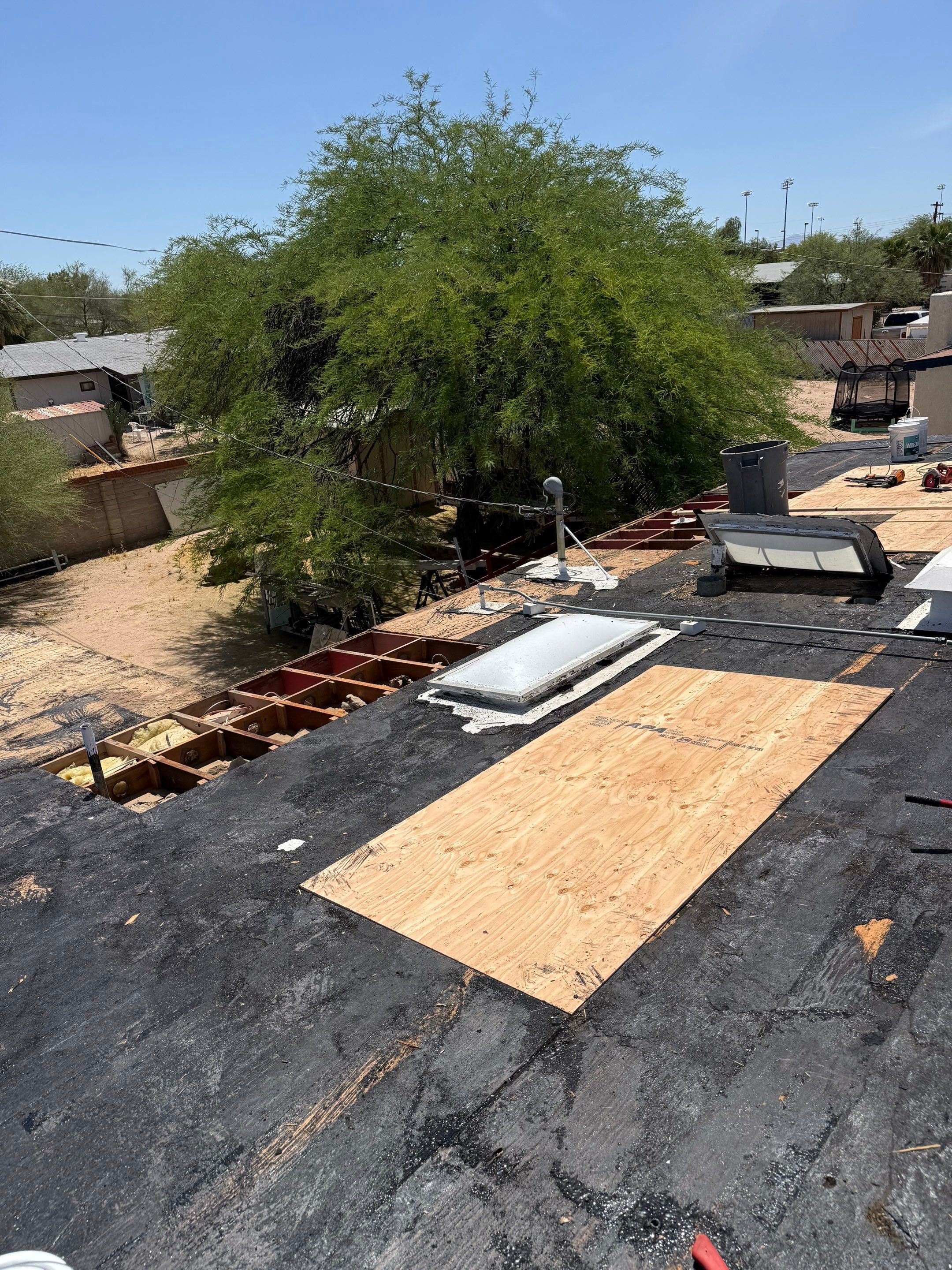 Project in Tucson by West Coast Roofing AZ