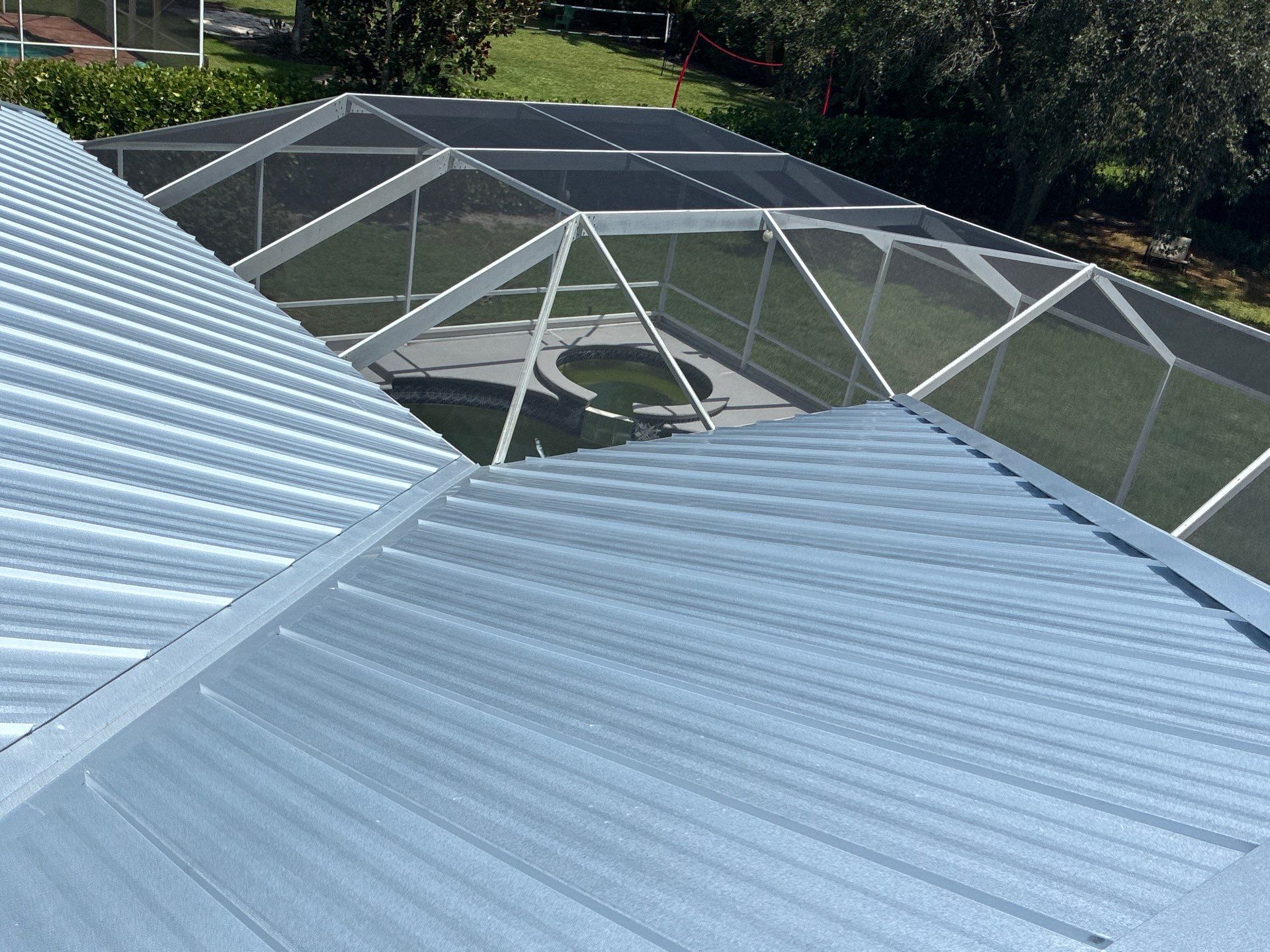 24ga 1" Nail-Strip Mill Finish by Total Roofing System The Metal Roof Experts
