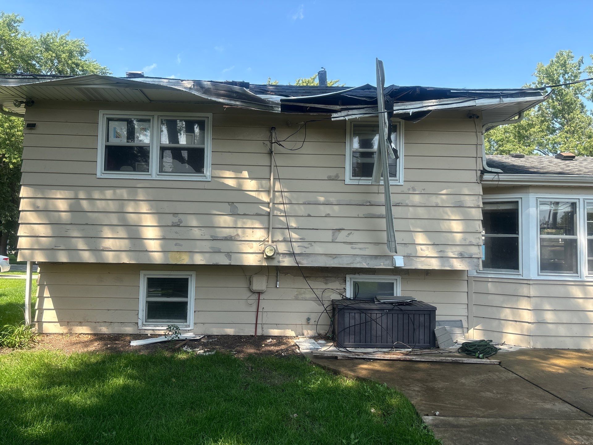 Project in Naperville by Rock Bottom Recovery & Restoration