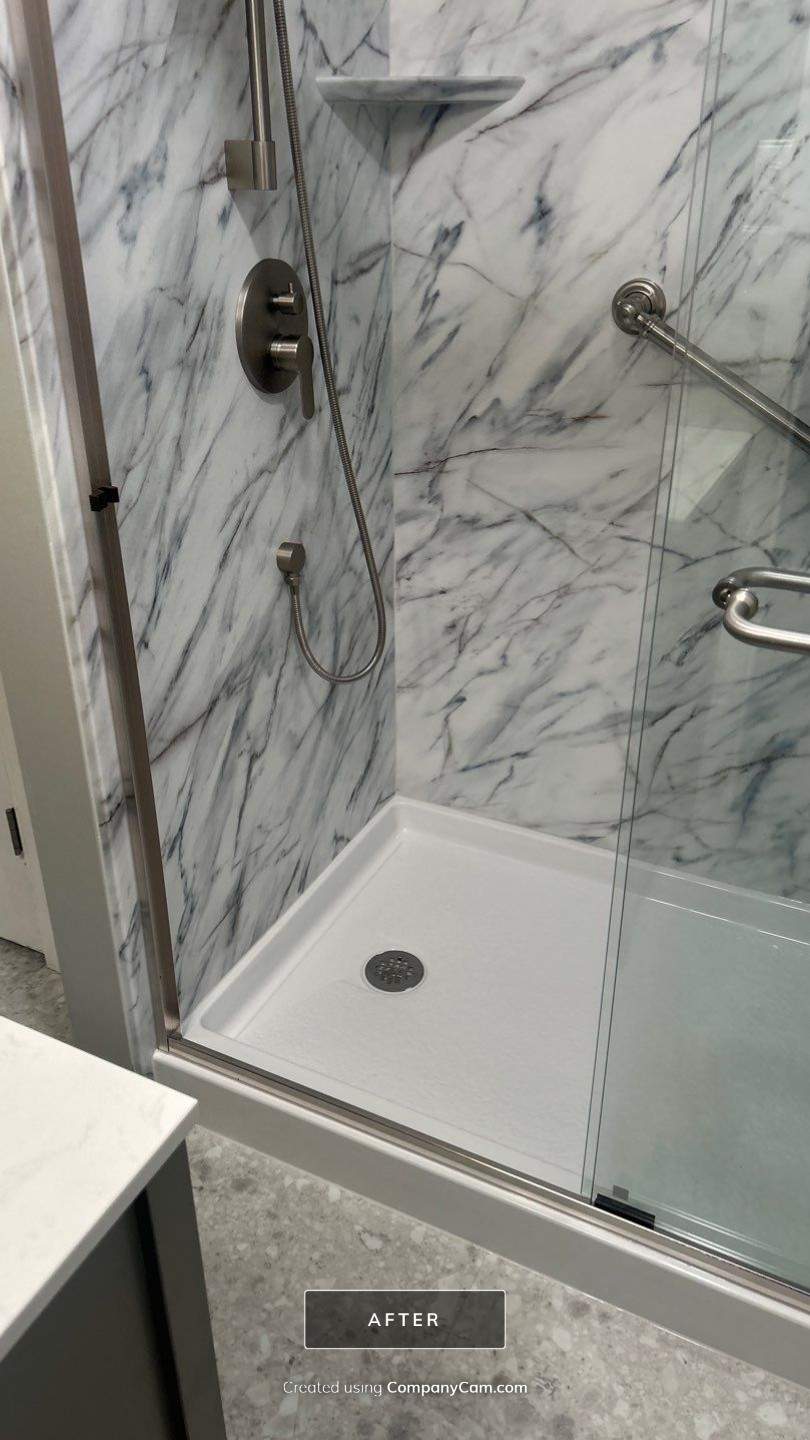 Tub to Shower Remodel by BathPlanet SW Virginia