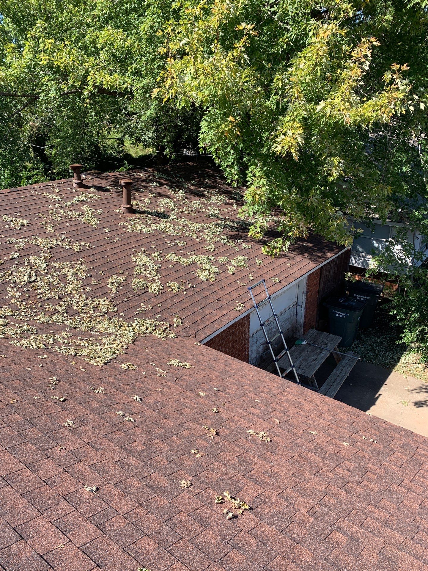 roof and vent replacement in Del City by McCann's Roofing and Construction
