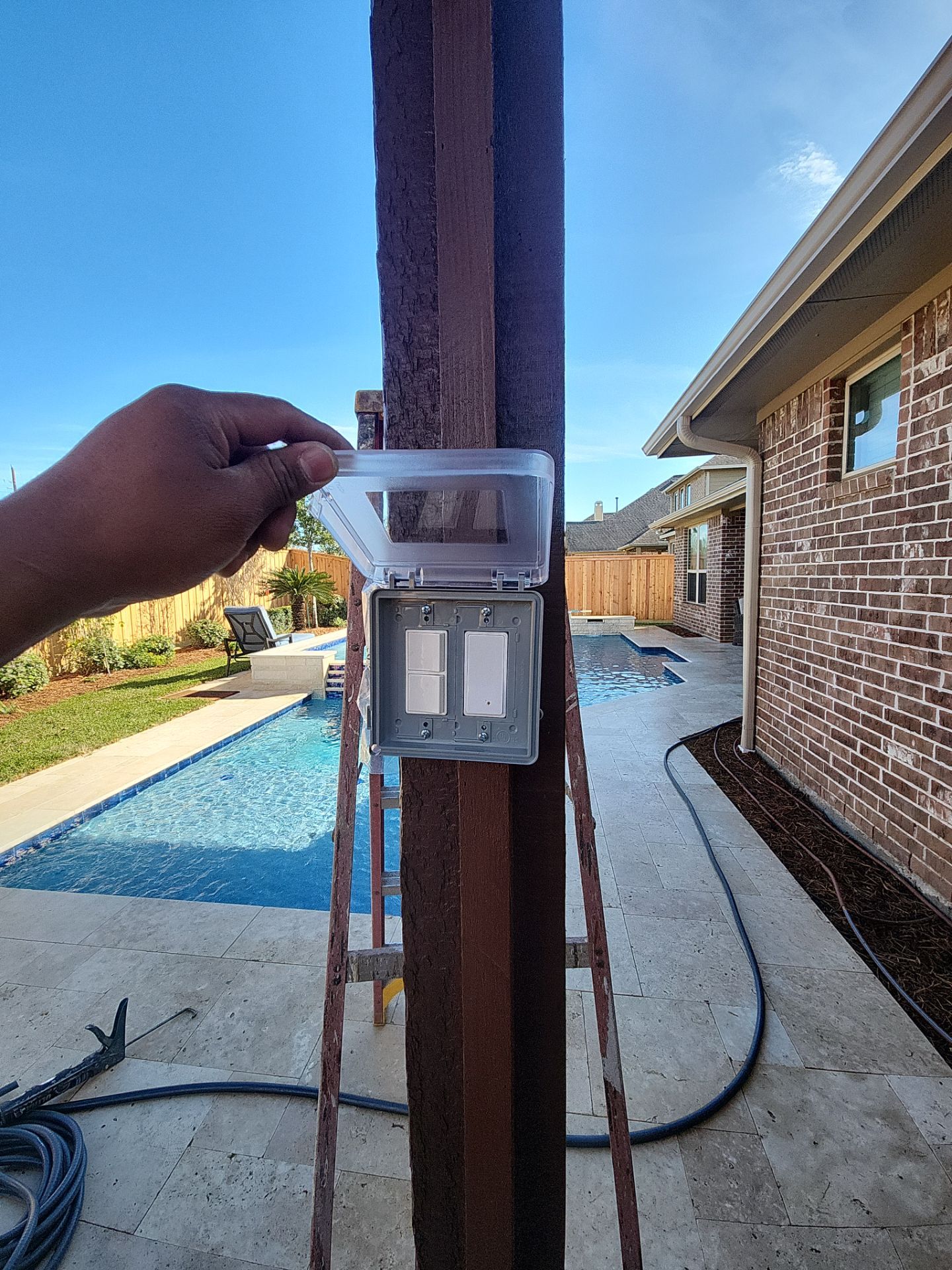 Pergola using Sophalx Crew by SophAlx LLC