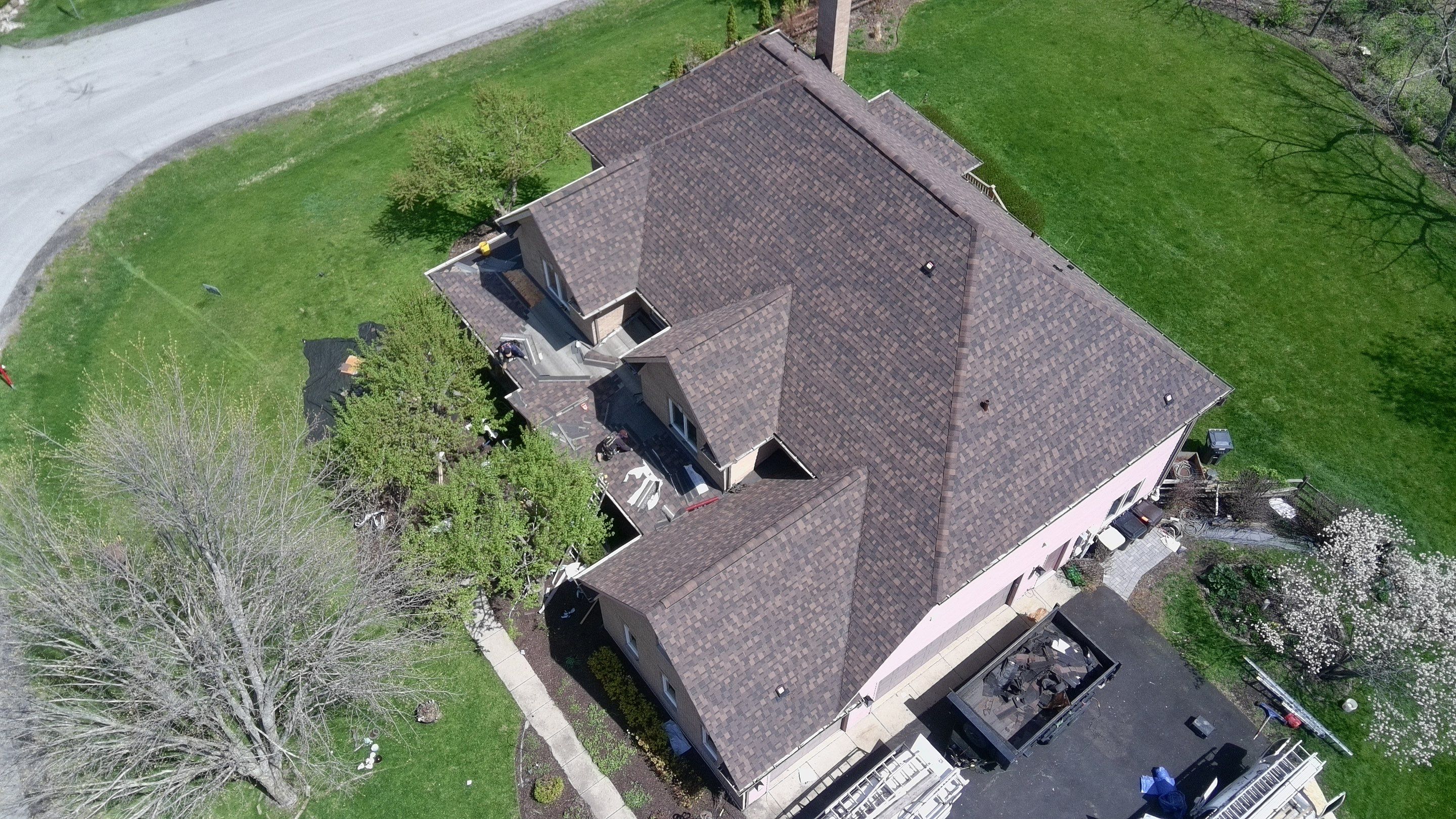 Re-roof: IKO Nordic in Shadow Brown by Midwest Building Solutions