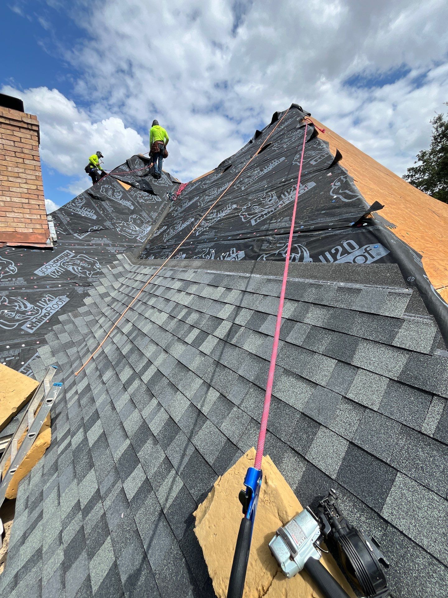 Full Reroof +adding intake vents by Berry Good Roofing 