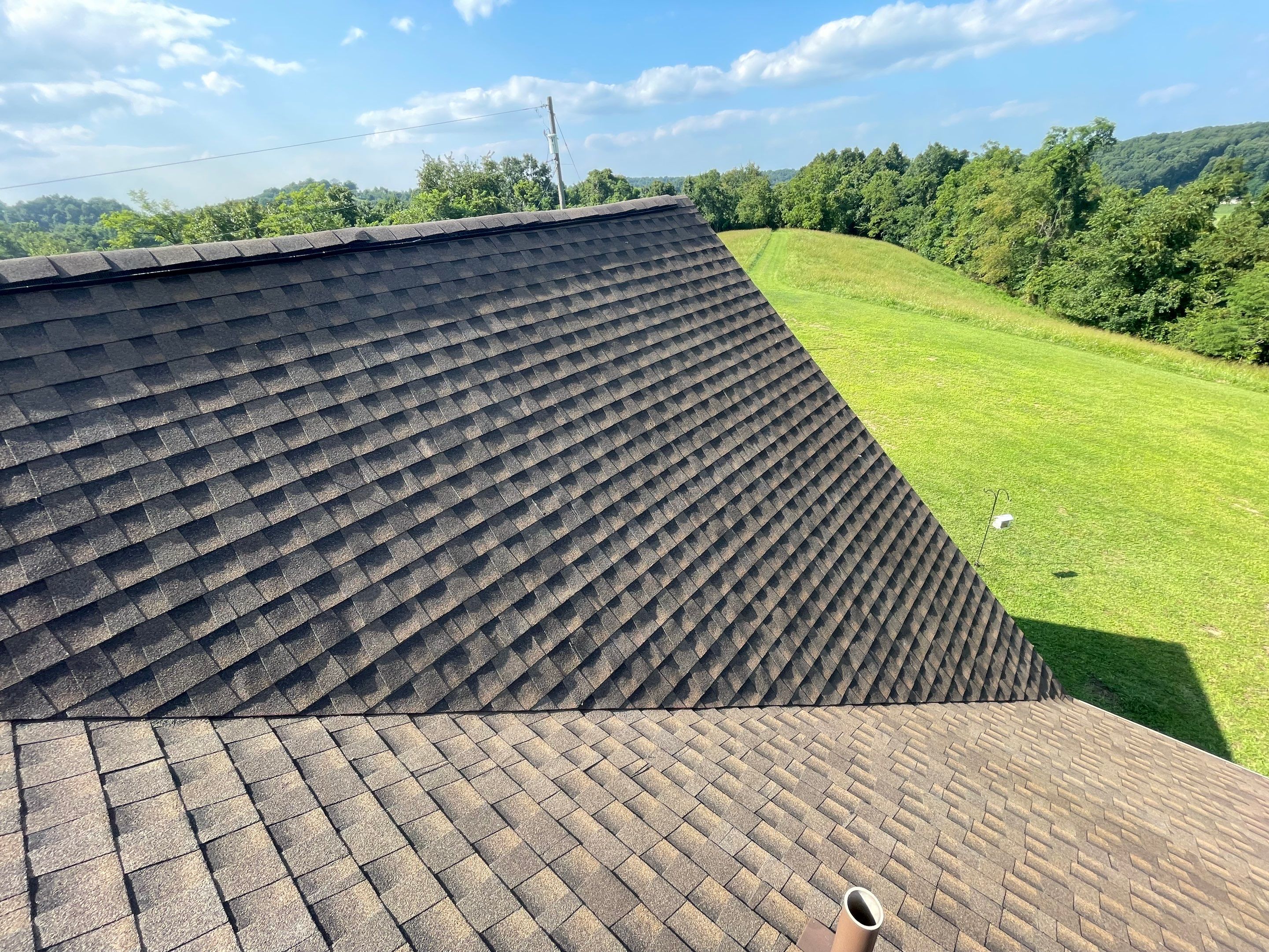 Residential Roofing Installation using GAF Timberline HDZ by Rainstoppers Roofing