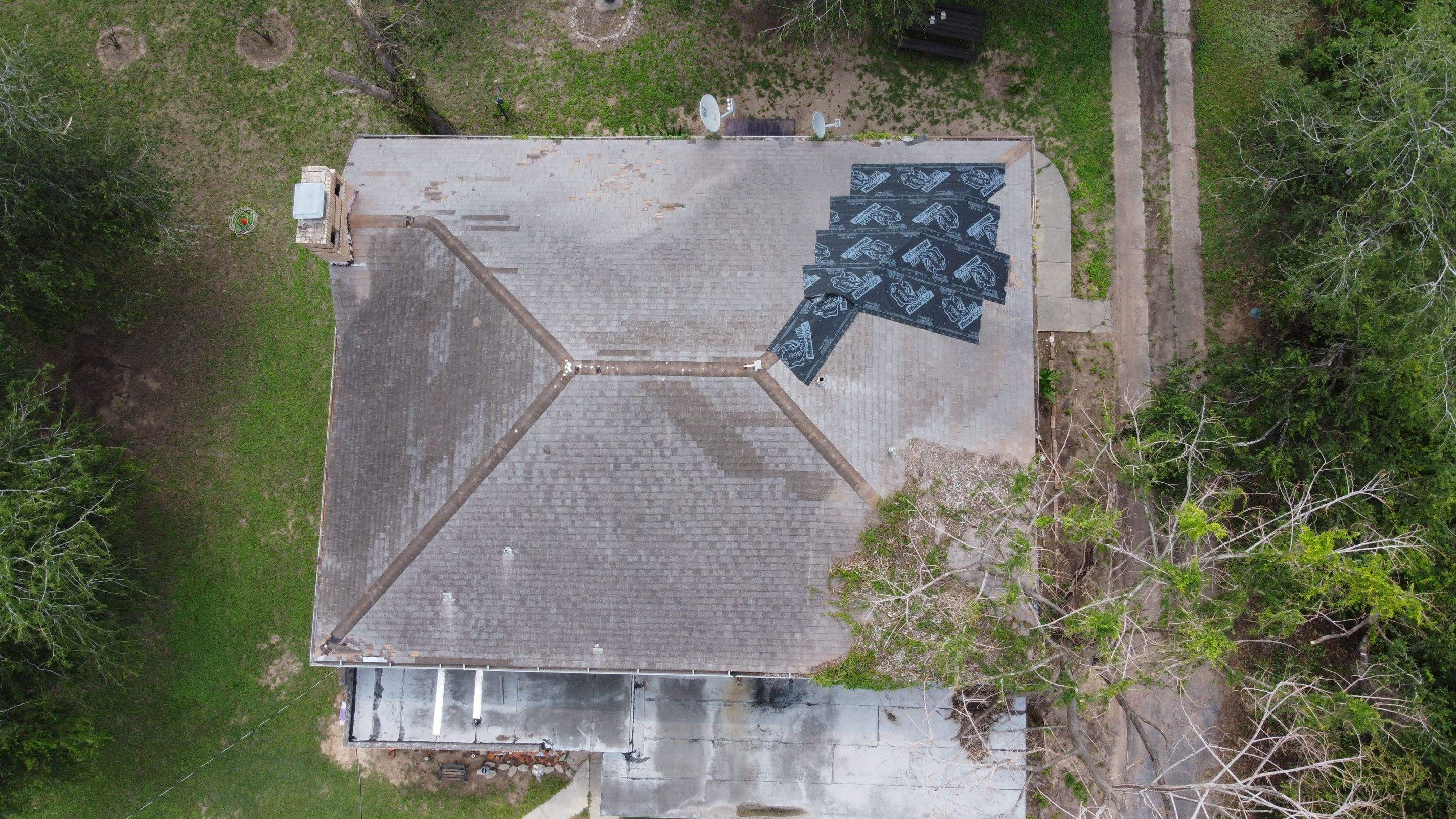 San Juan Roof Project by Bison Roofing  