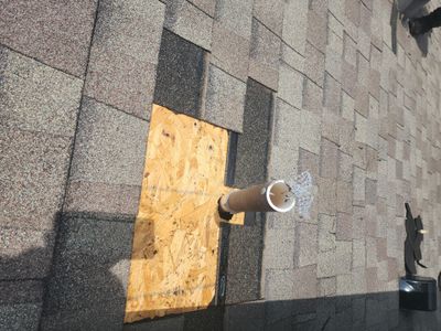 Hail Damage using Owen's Corning Duration (Lifetime) Shingles