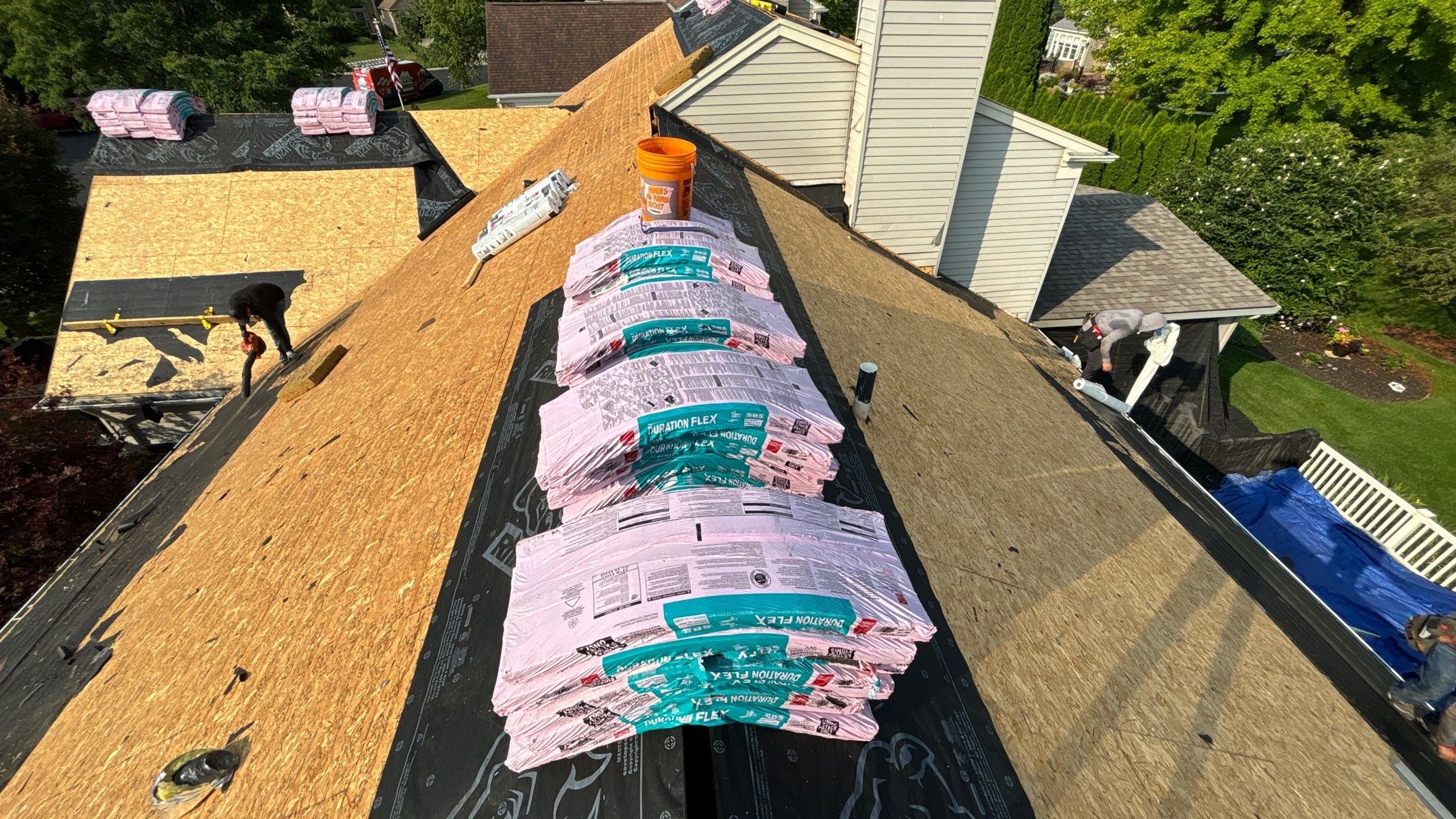 Roof Replacement using Owens Corning Duration by 180 Contractors