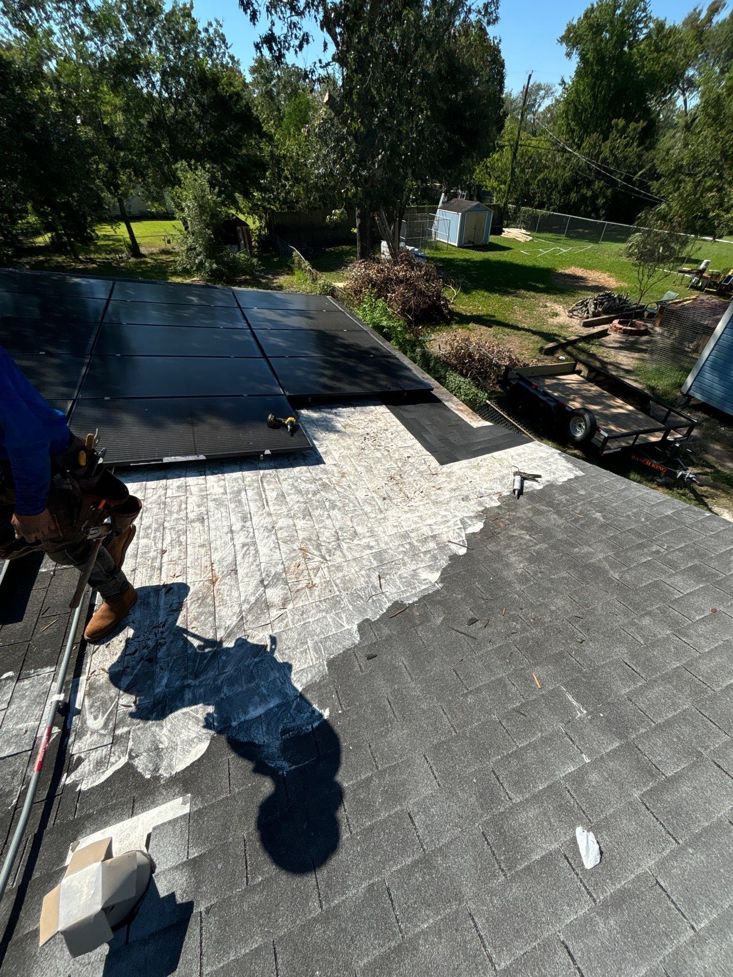 Residential Roofing Repair using Owen's Corning Duration (Lifetime) Shingles by Roof Repair Company