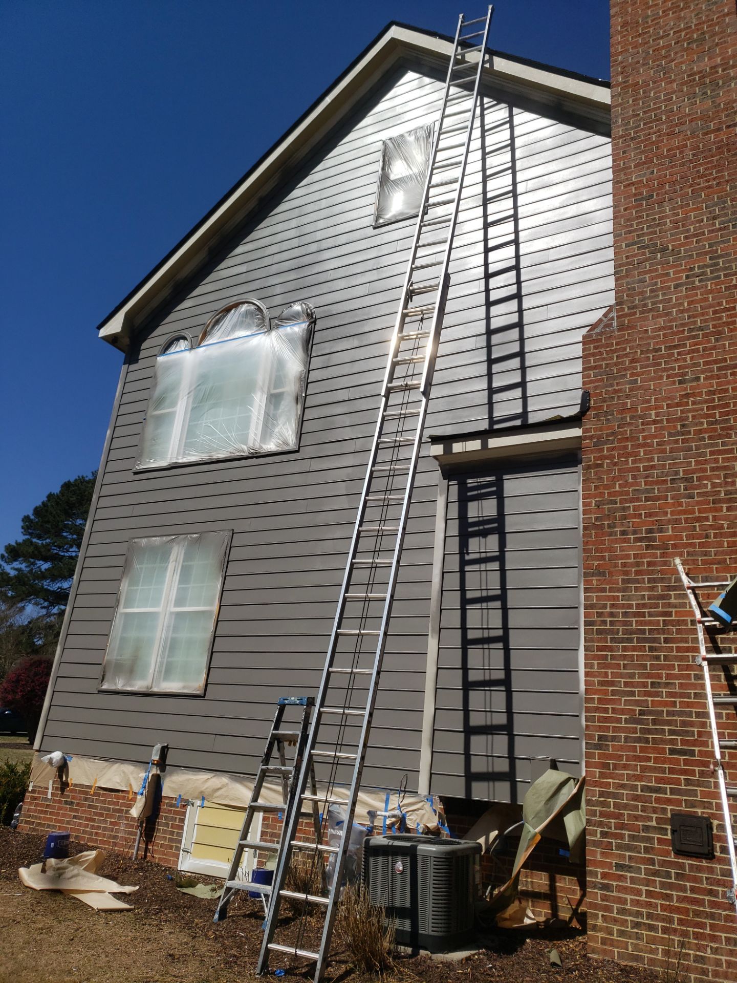 Full exterior painting by GonzalezPainters & Contractors Inc 