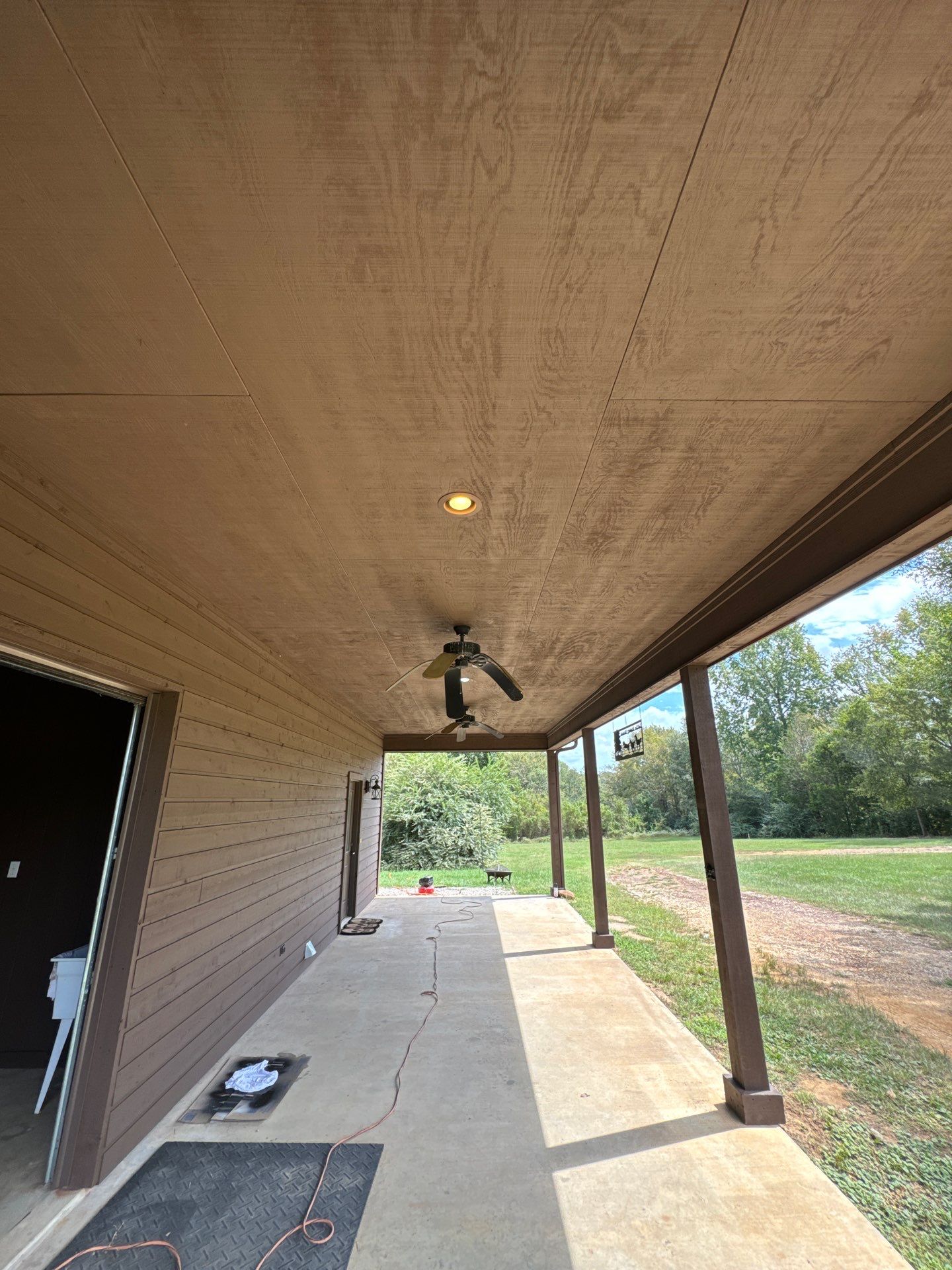 Exterior Staining Project - Flint, Texas by Quality Coats Painting