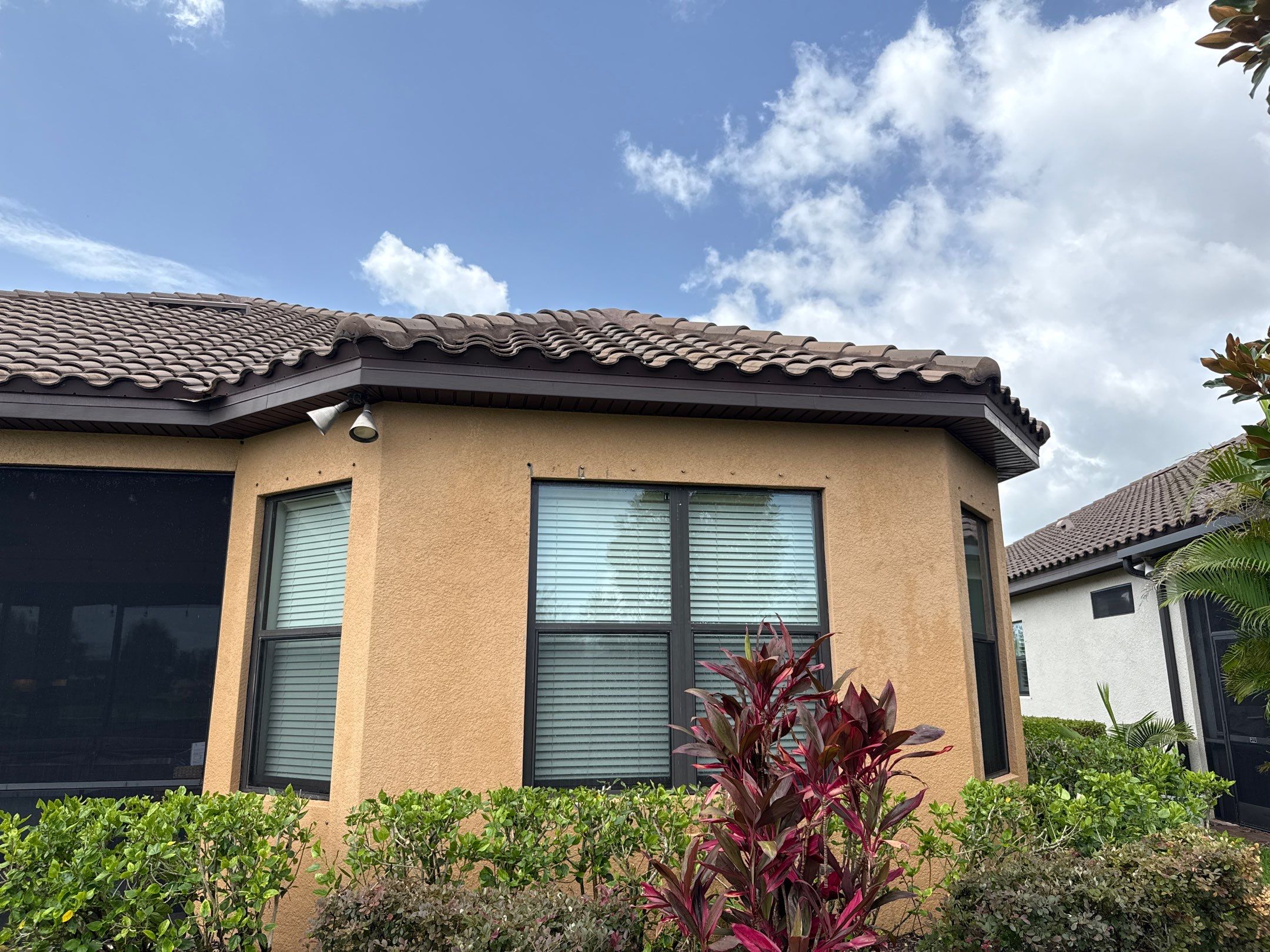 Tile Roof Cleaning & Paver Driveway Restoration – Artisan Lakes Esplanade, Palmetto, FL by Sunshine AquaWash