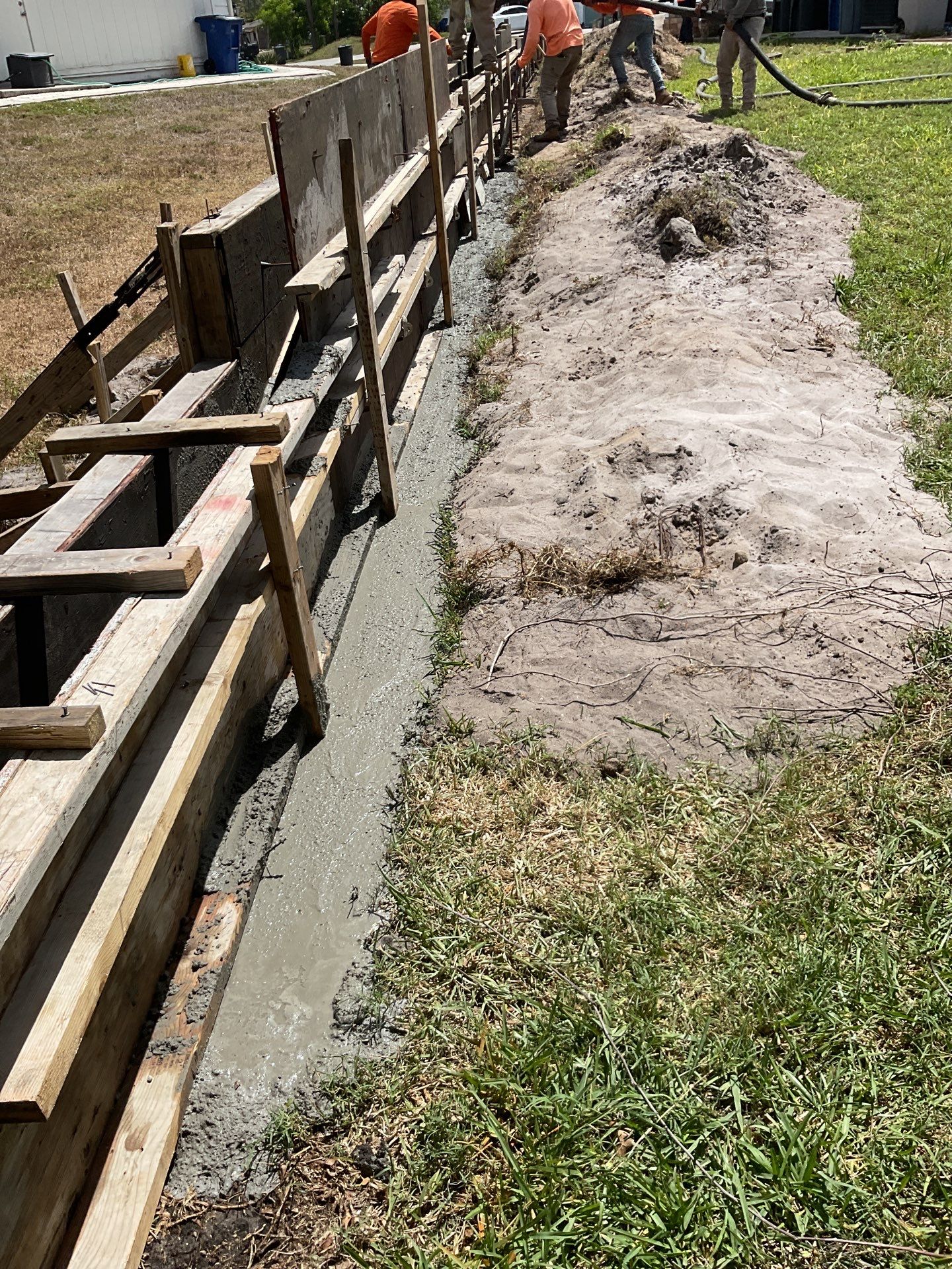 Custom Retaining Wall by Southern Gulf Construction