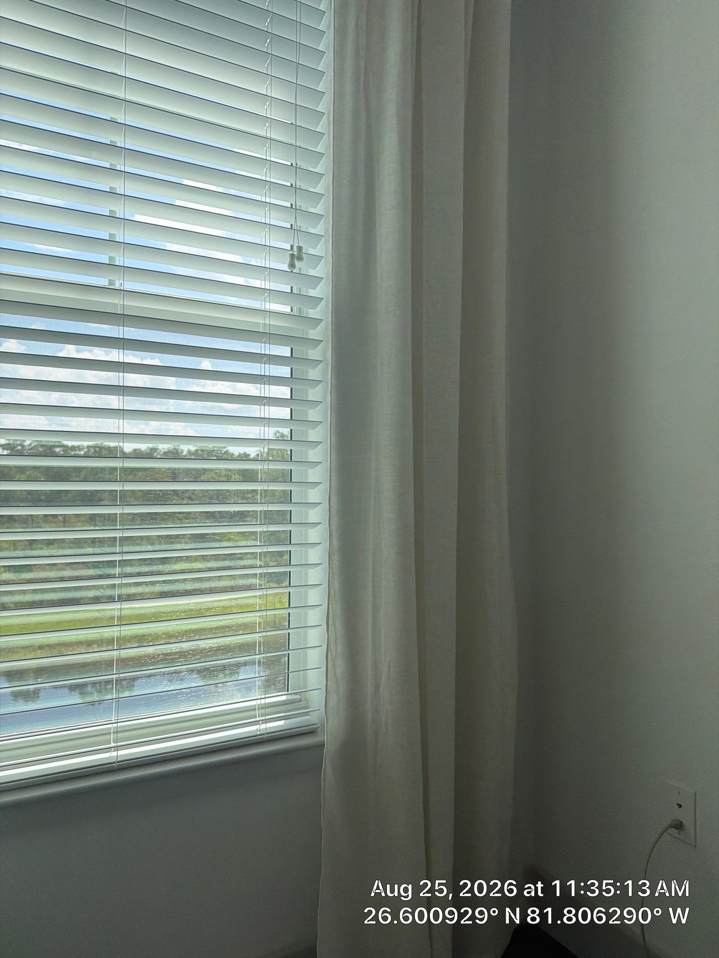 Custom Window Treatment and Horizontal Blind Installation in Fort Myers by CompanyCam Sales Demo