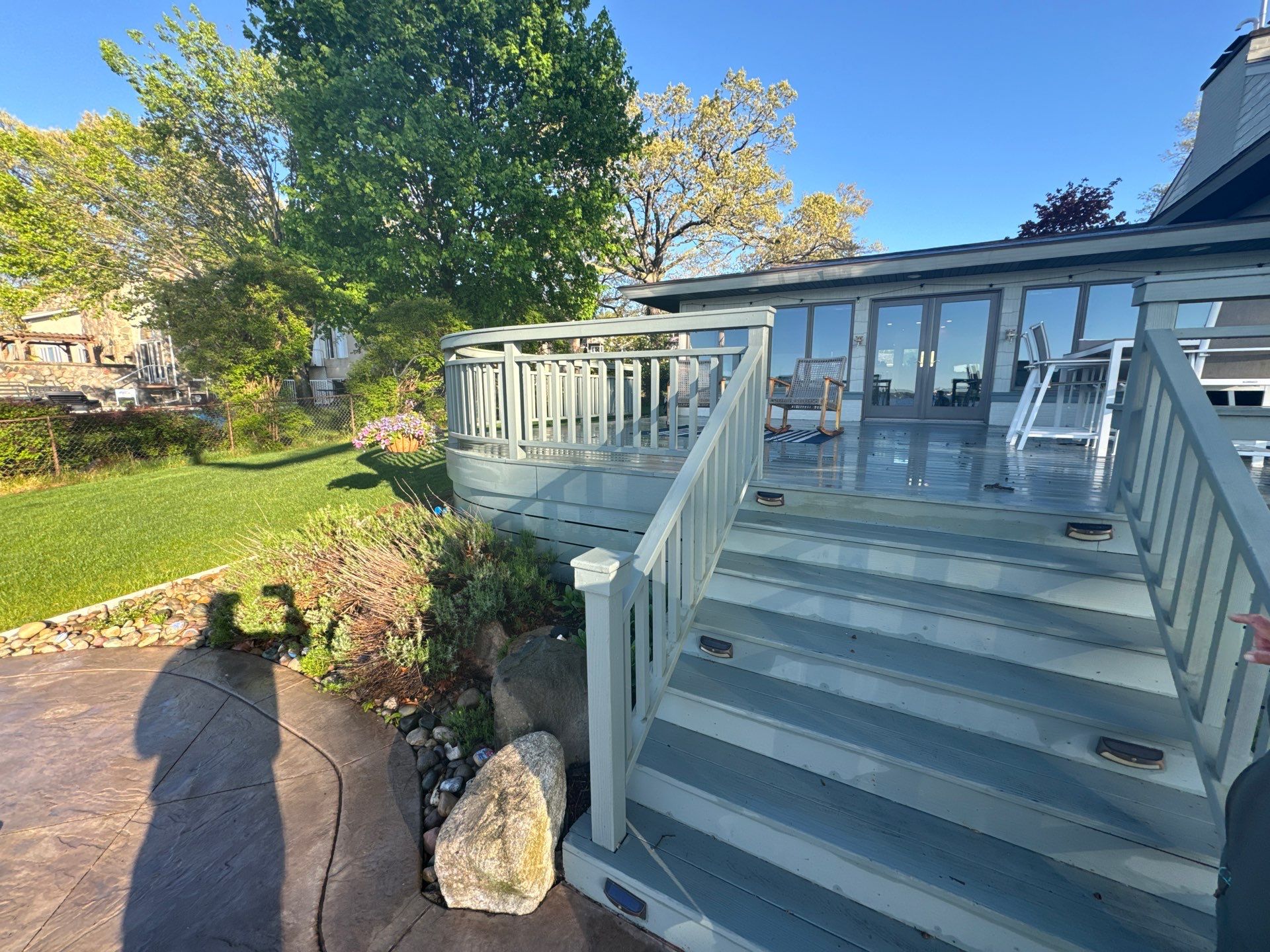 Deck Staining and Pressure Washing by Gordon Painting