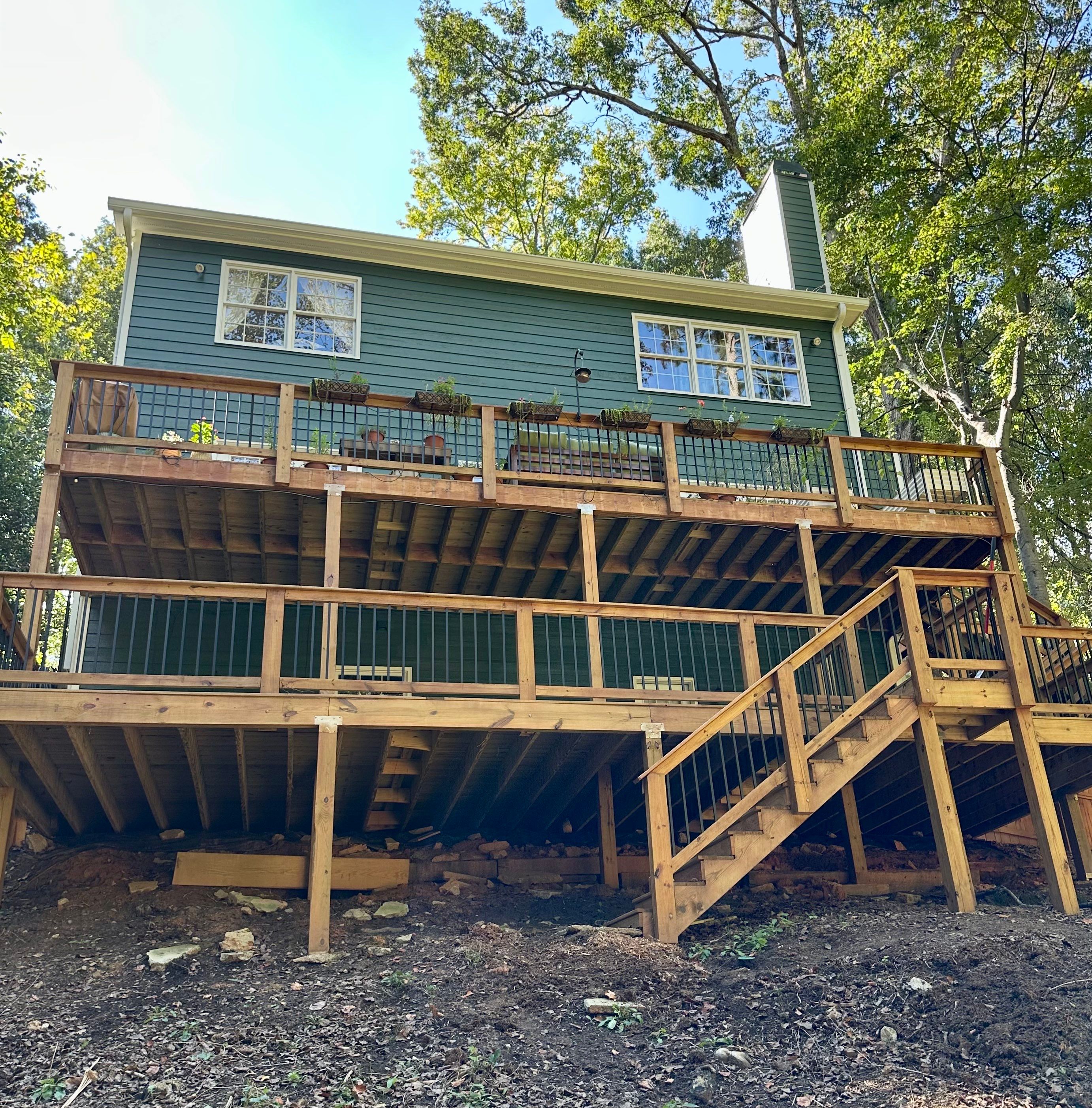 From Faded Beige to Bright Green by Atlanta's Paint Doctor