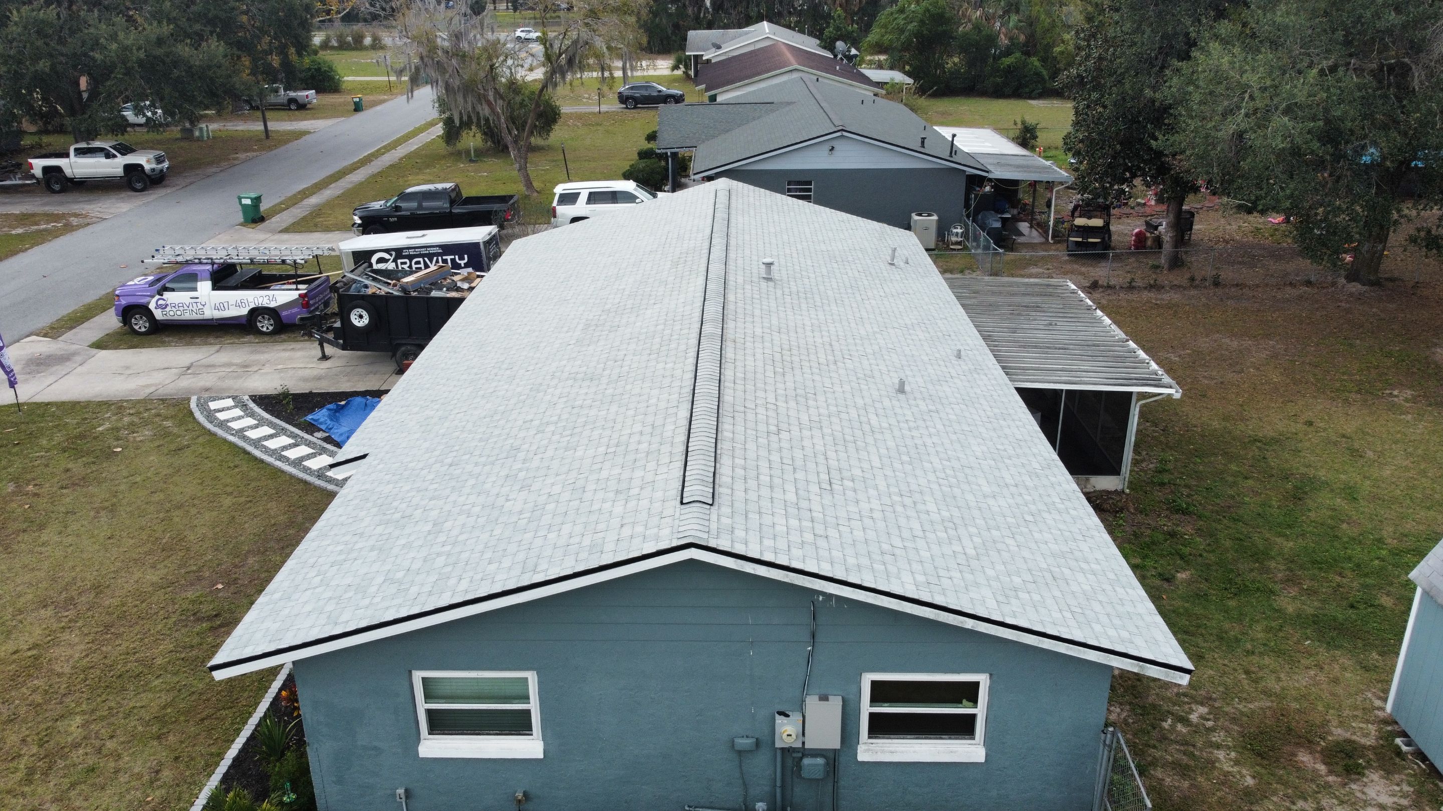 Project in Fruitland Park by Gravity Roofing LLC