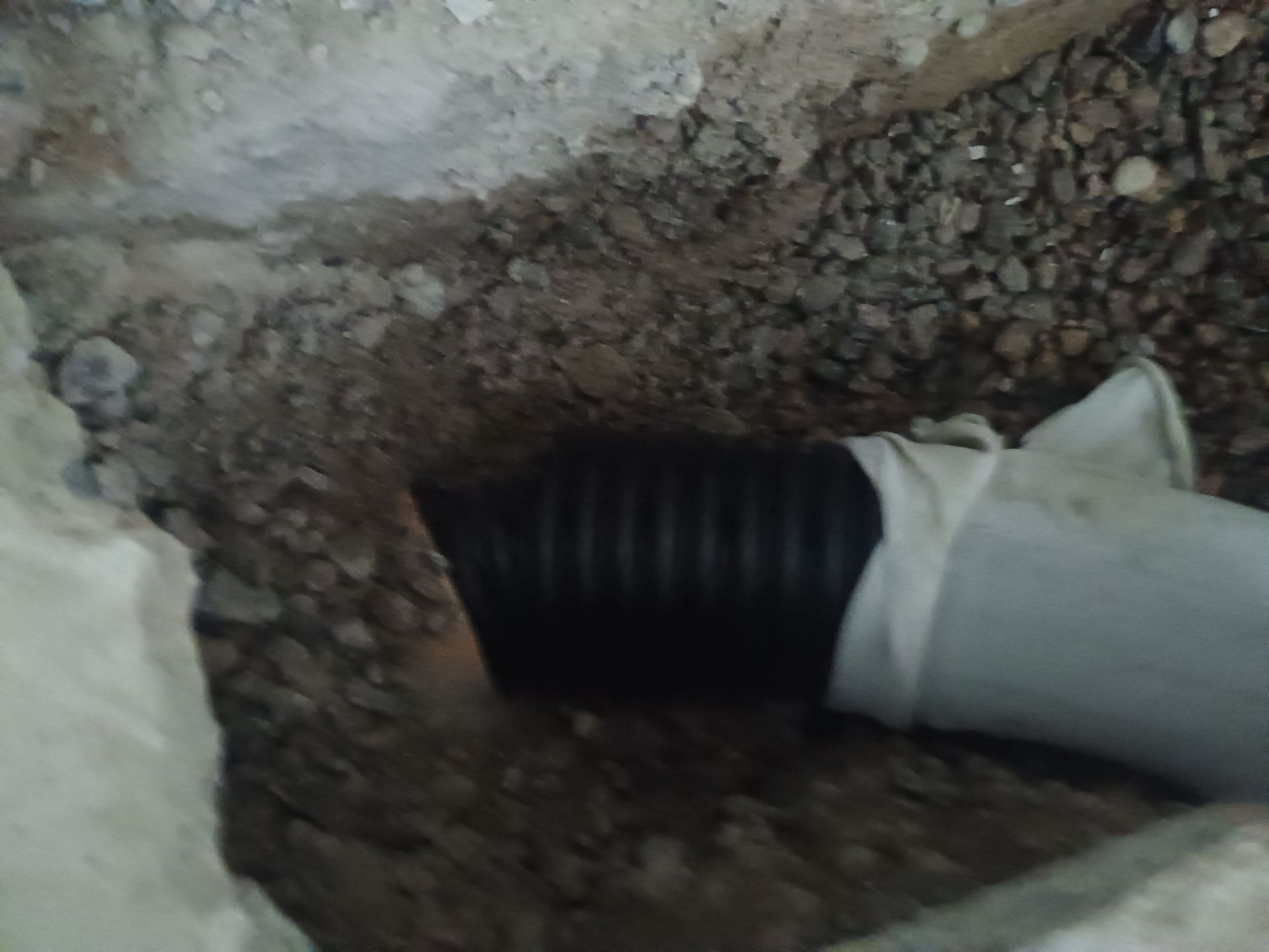 Drain tile for Kael in New Brighton by Waterproofing Northeast