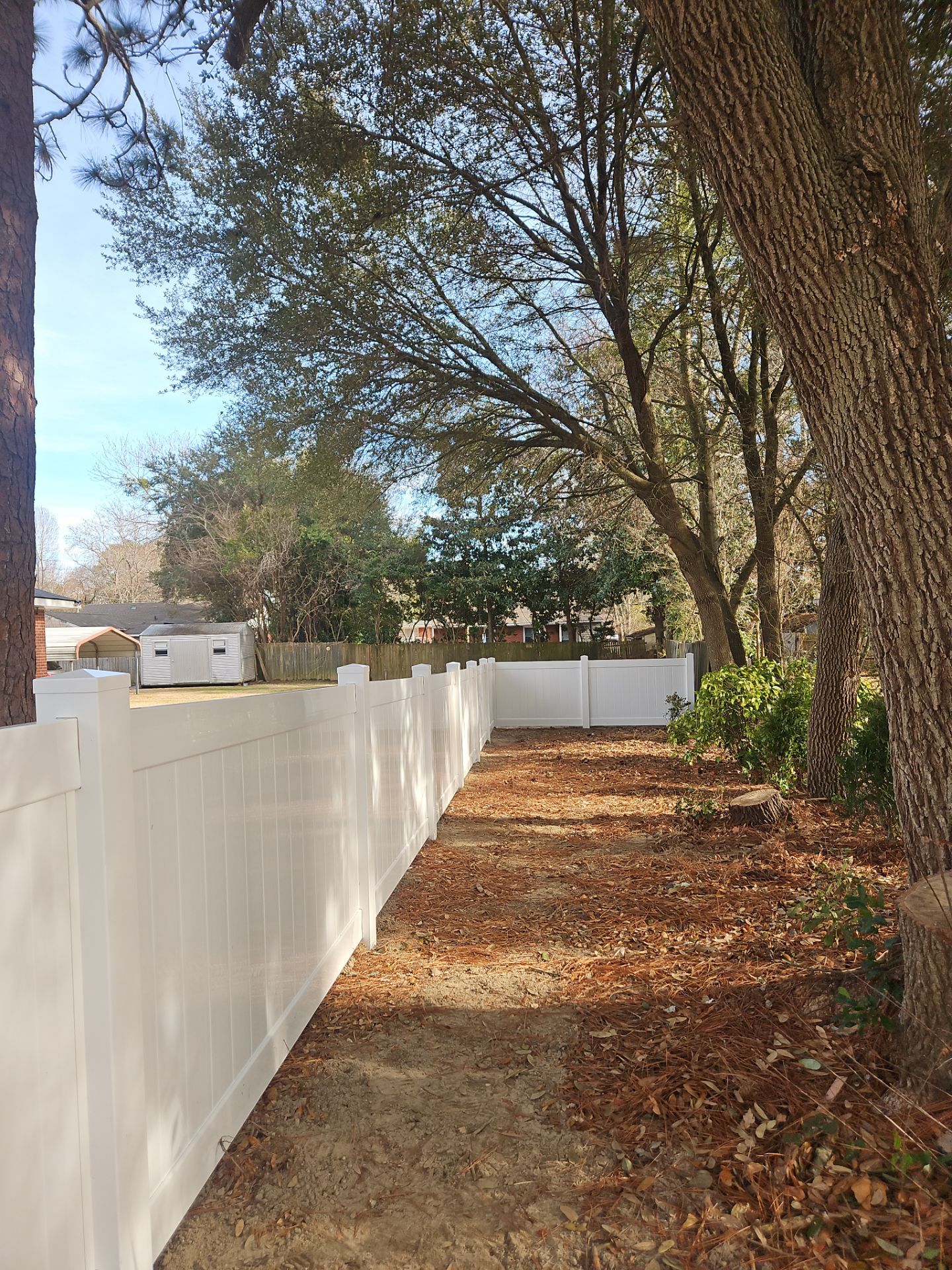 Project in Fayetteville by Superior Fence and Rail