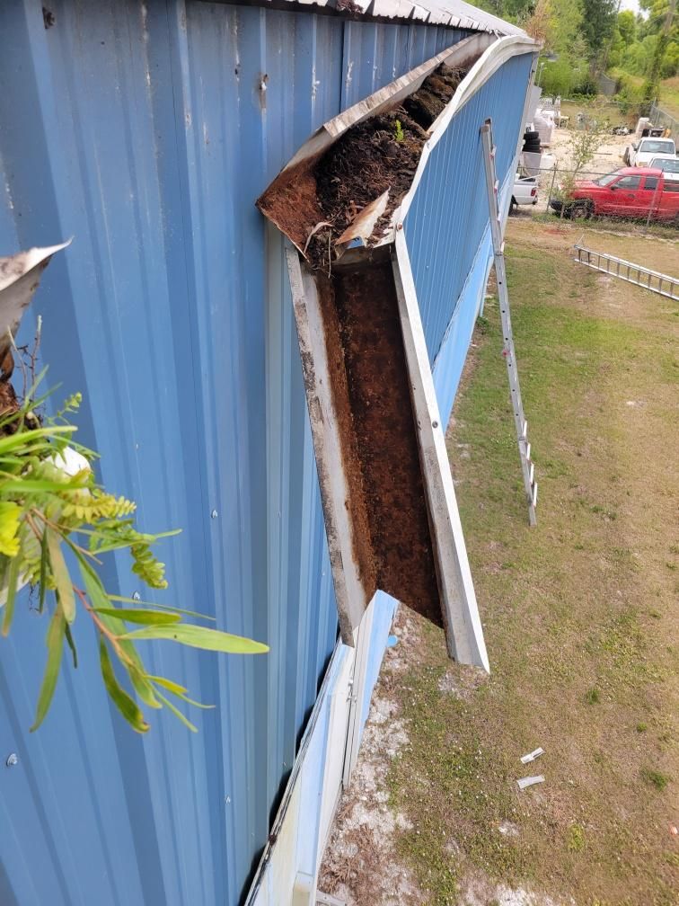 Commercial Gutter Installation in Fort Myers FL by Gutter Professor by Gutter Professors