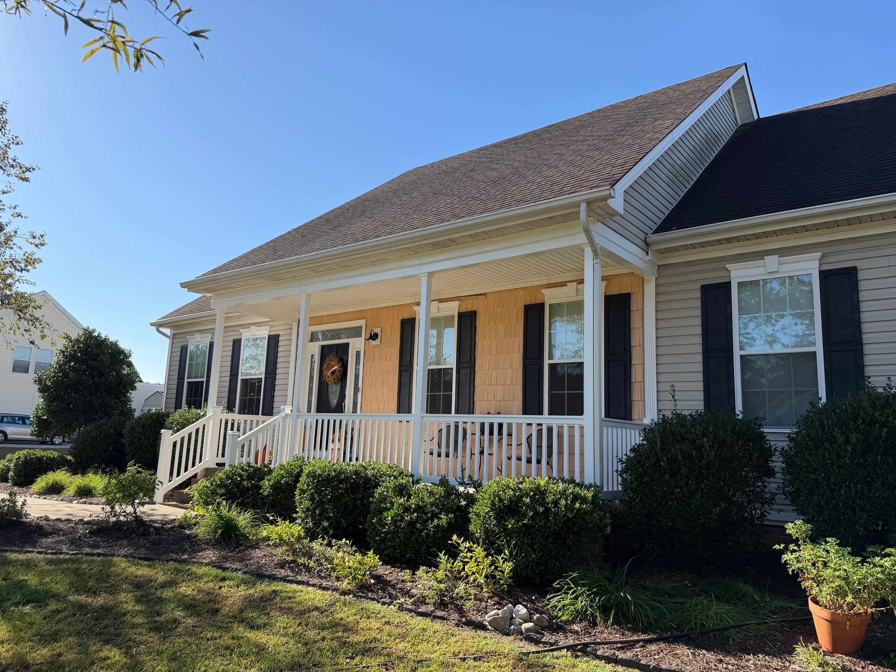 Framing the Perfect Front Porch View by Tidewater Trim & Deck