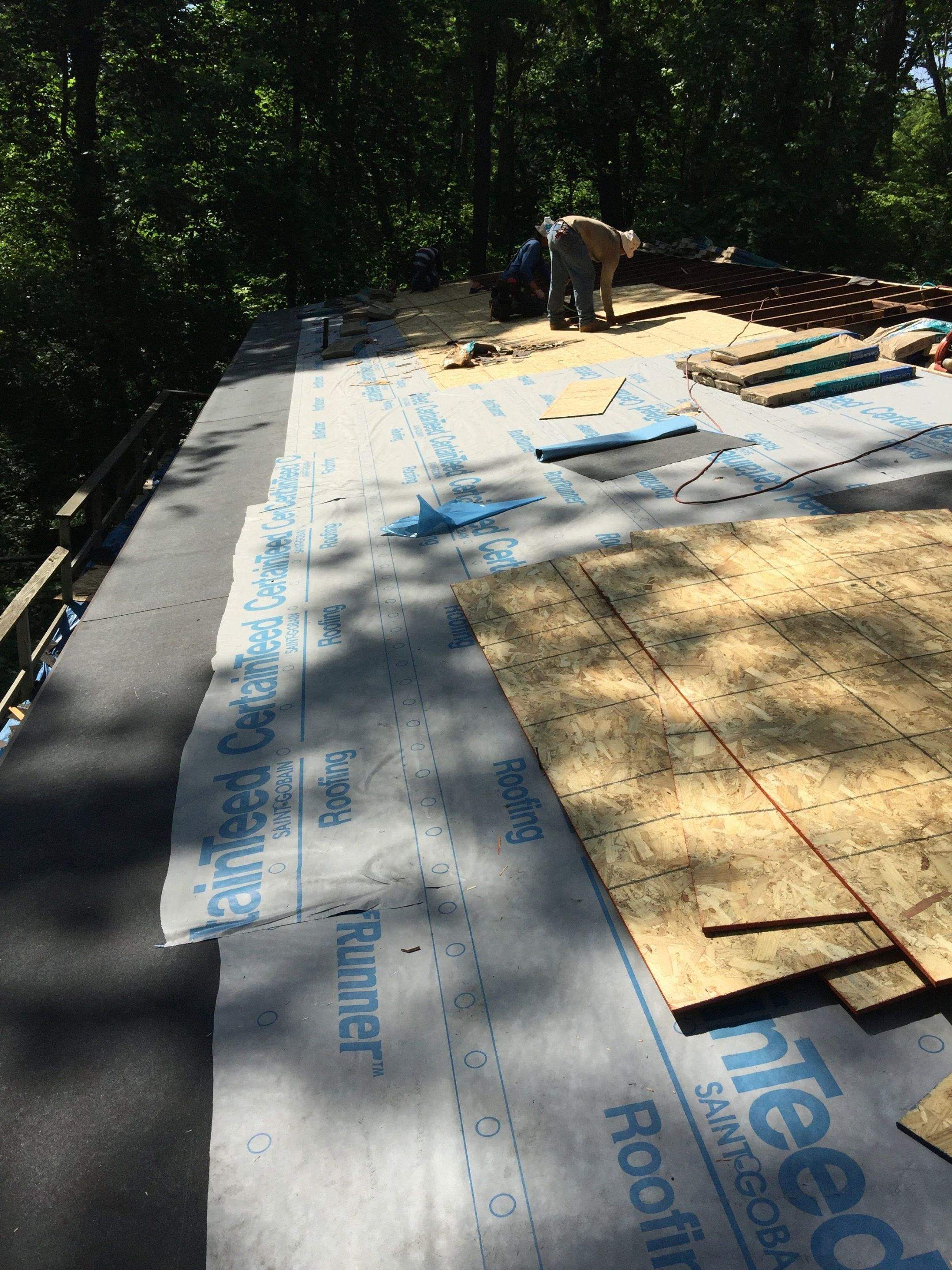 Residential Roofing Installation using CertainTeed Shingles by Alpha Design Services