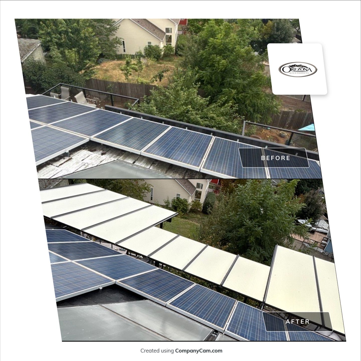 Granite Black Residential Roof Replacement by Orezona Building & Roofing Company, Inc.