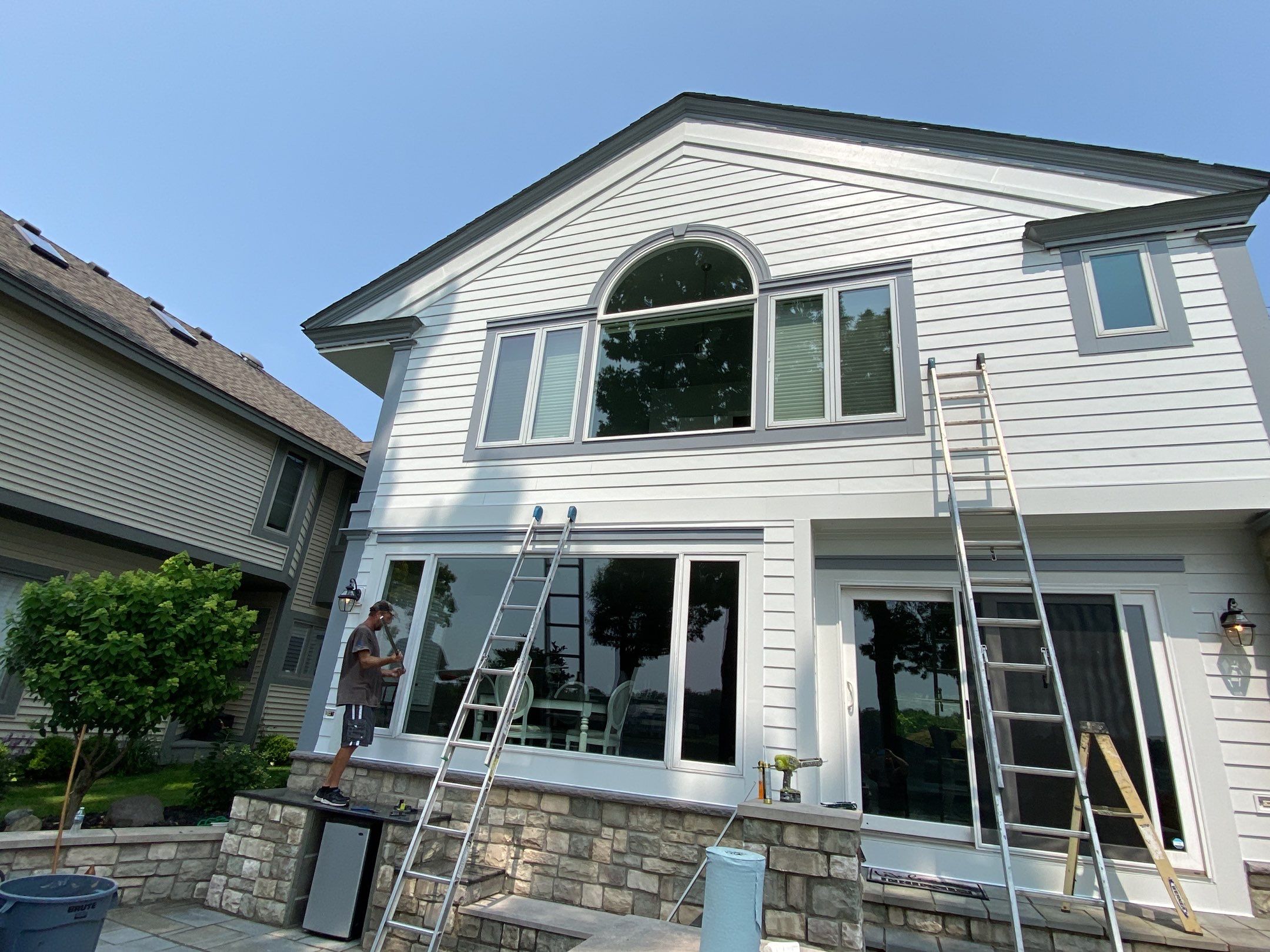Siding Replacement using James Hardie Siding by 180 Contractors