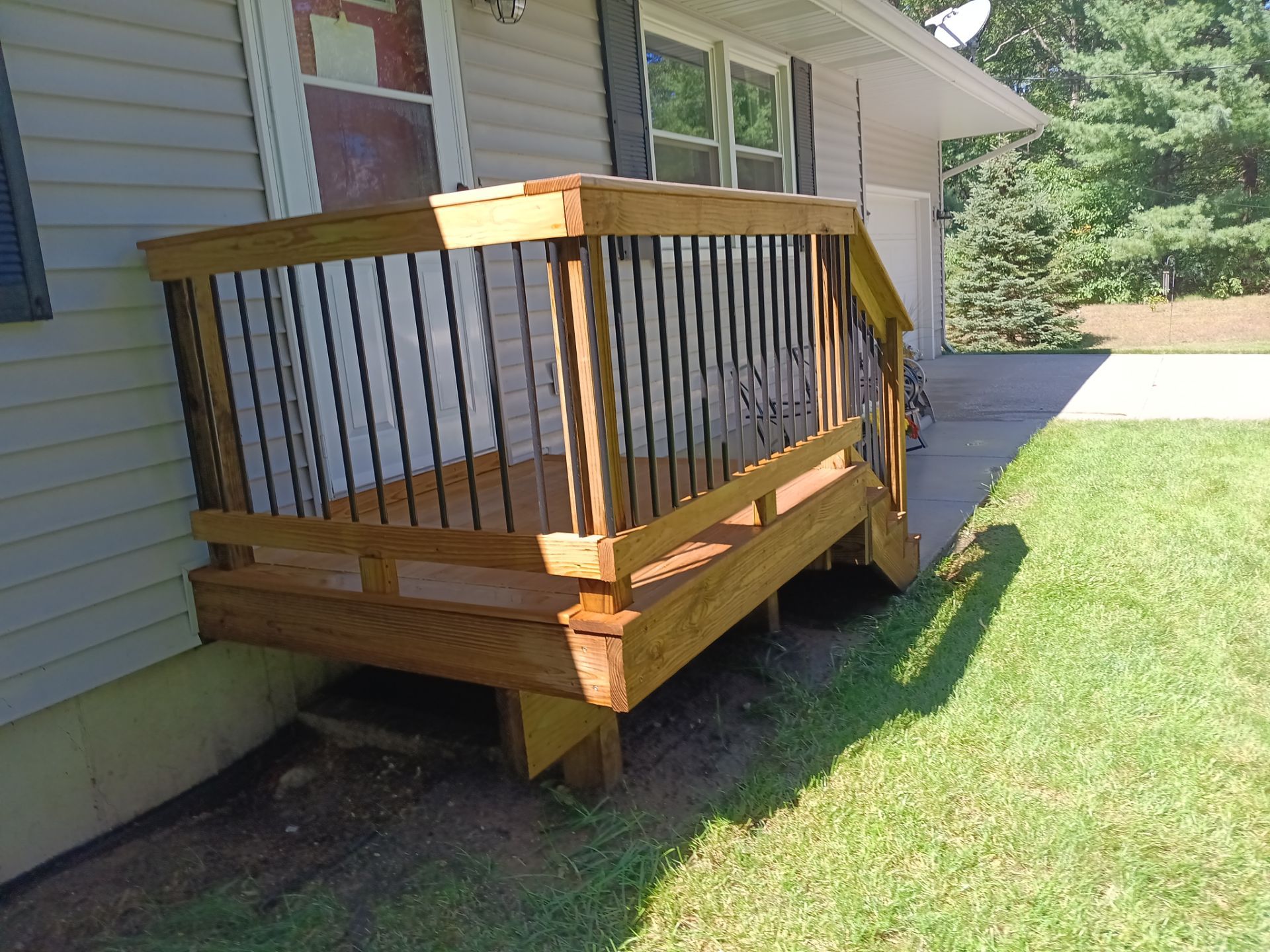 Solid Staining on Deck!! by Gordon Painting