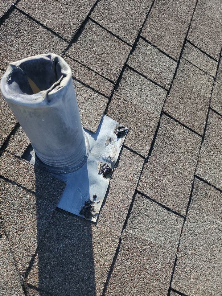 Chimney Cap Replacement with Roof Repairs by Lighthouse Roofing