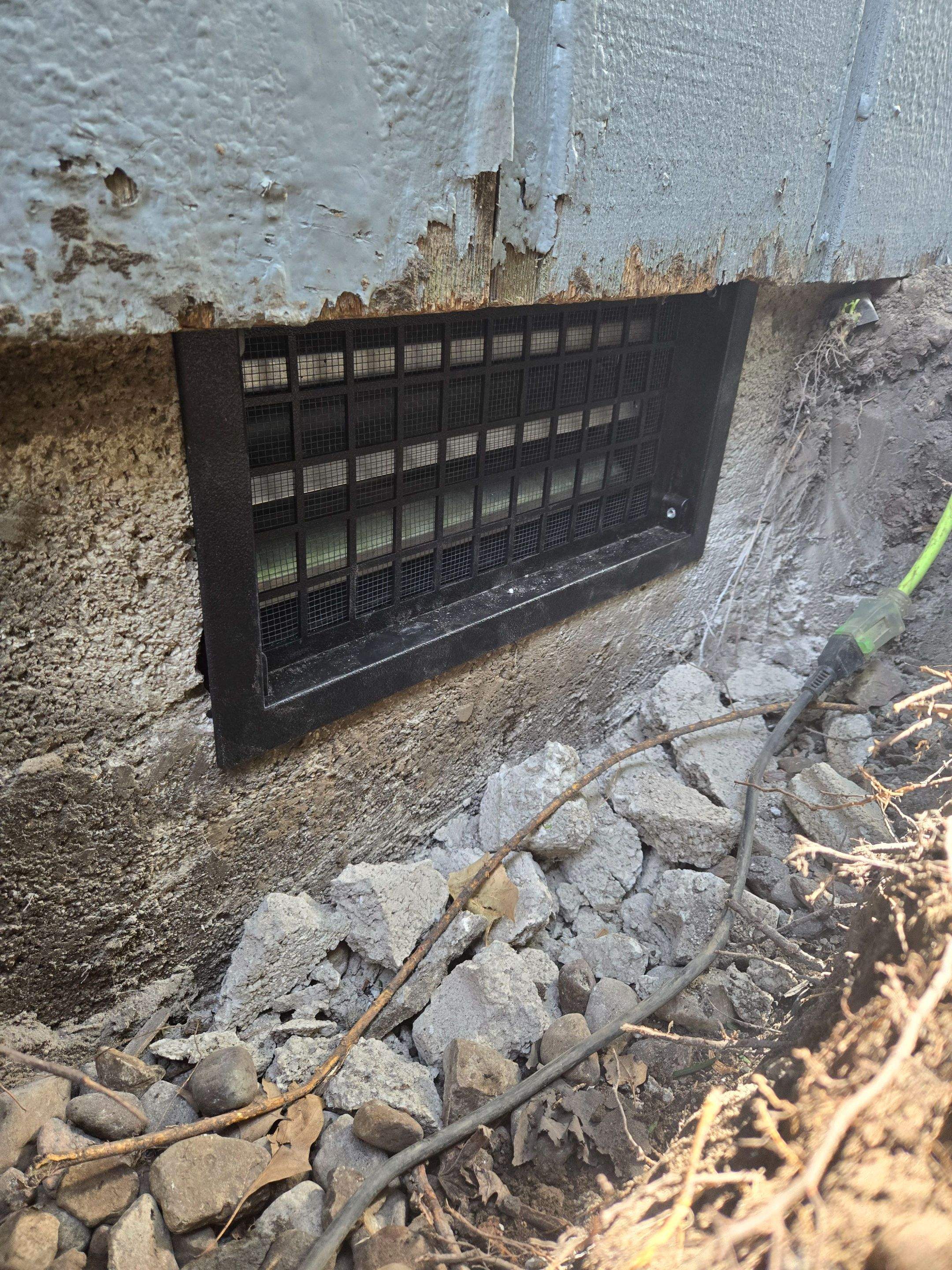 Crawl Space Dig Out, Vent Installation, Access Point and 90 mil Encapsulation by Allied Water Services