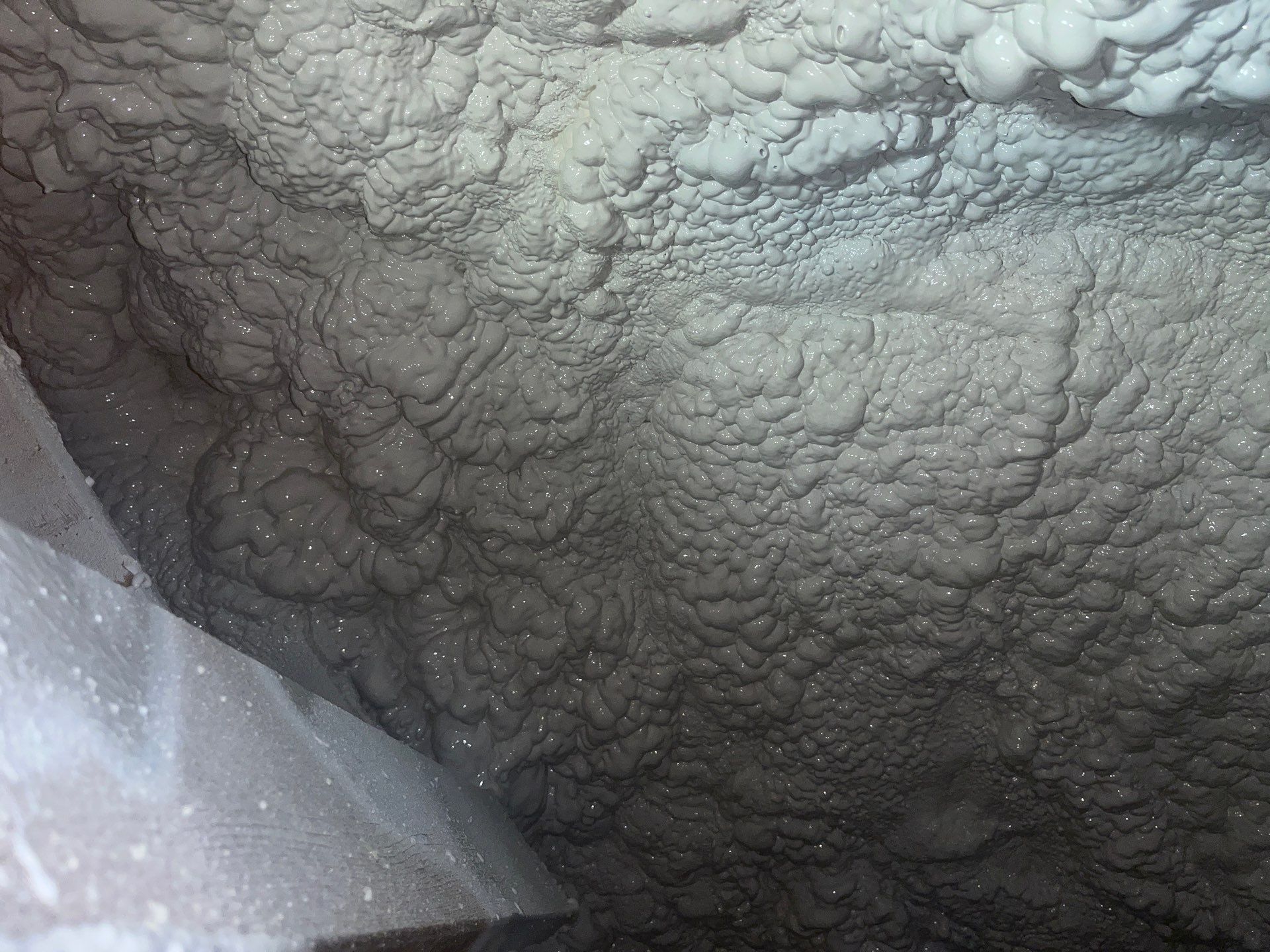 Attic Insulation using open cell spray foam by NYS Foam & Energy