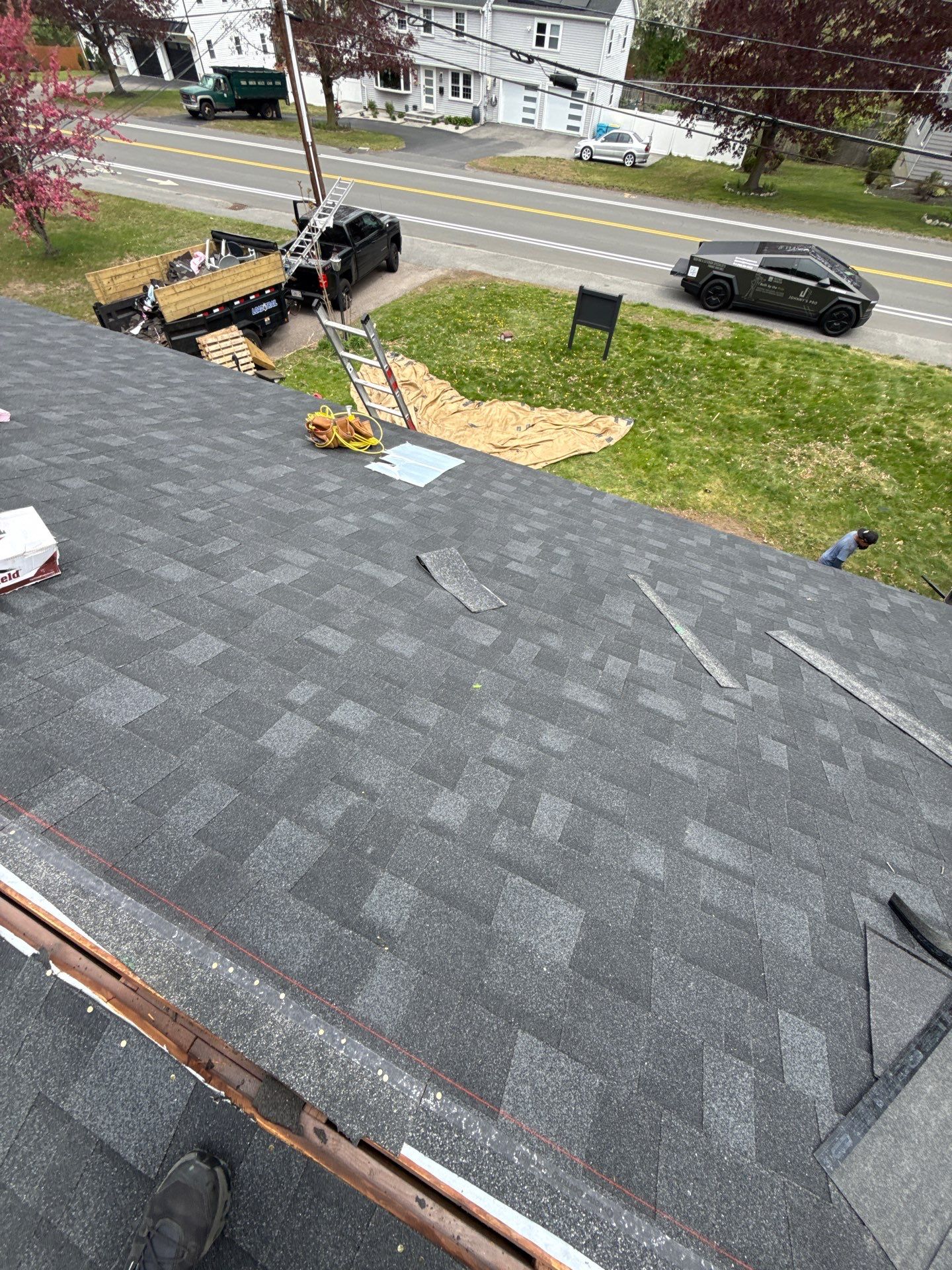 Two-Structure Roof Replacement – Owens Corning Duration, Onyx Black by JOHNNYS PRO