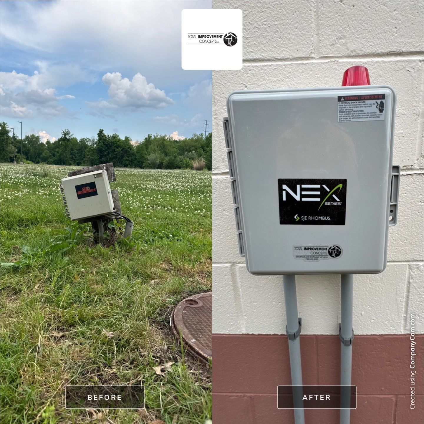 Commercial Septic Electrical System Repairs and Control Panel Installation by Total improvement concepts LLC