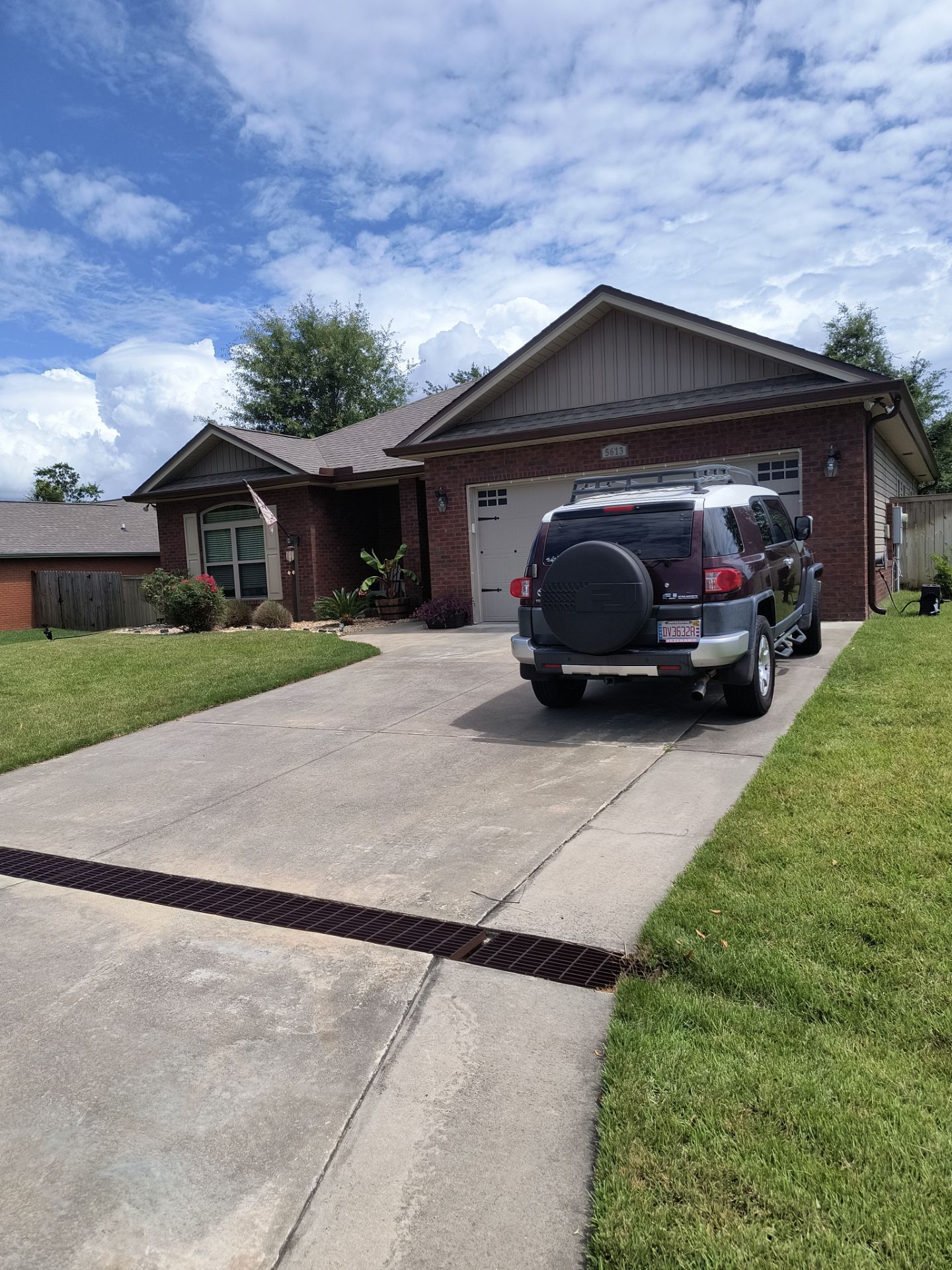 Premium K-Style Seamless Gutters in Panama City FL by Gutter Professors