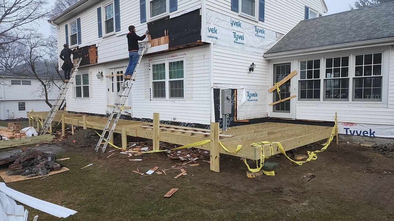 Siding Installation using James Hardie by UBrothers Construction