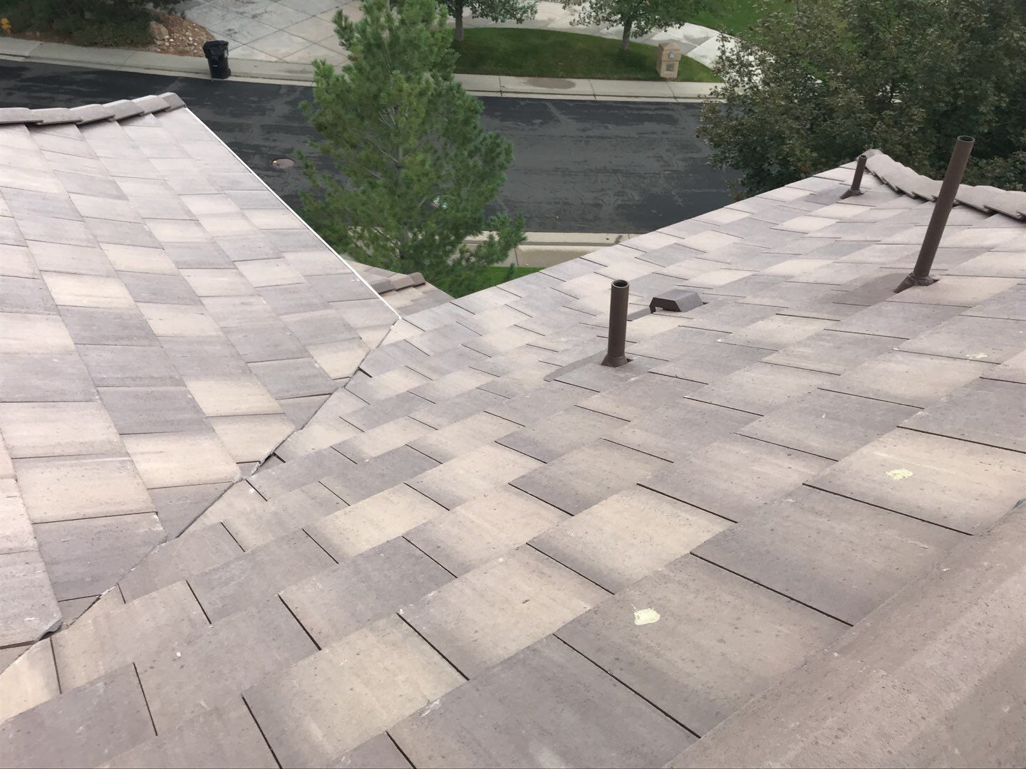 Residential Roofing Installation using BORAL Saxony Slate - Western Trail by A to Z Roofing