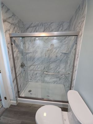 Tub to Shower Remodel