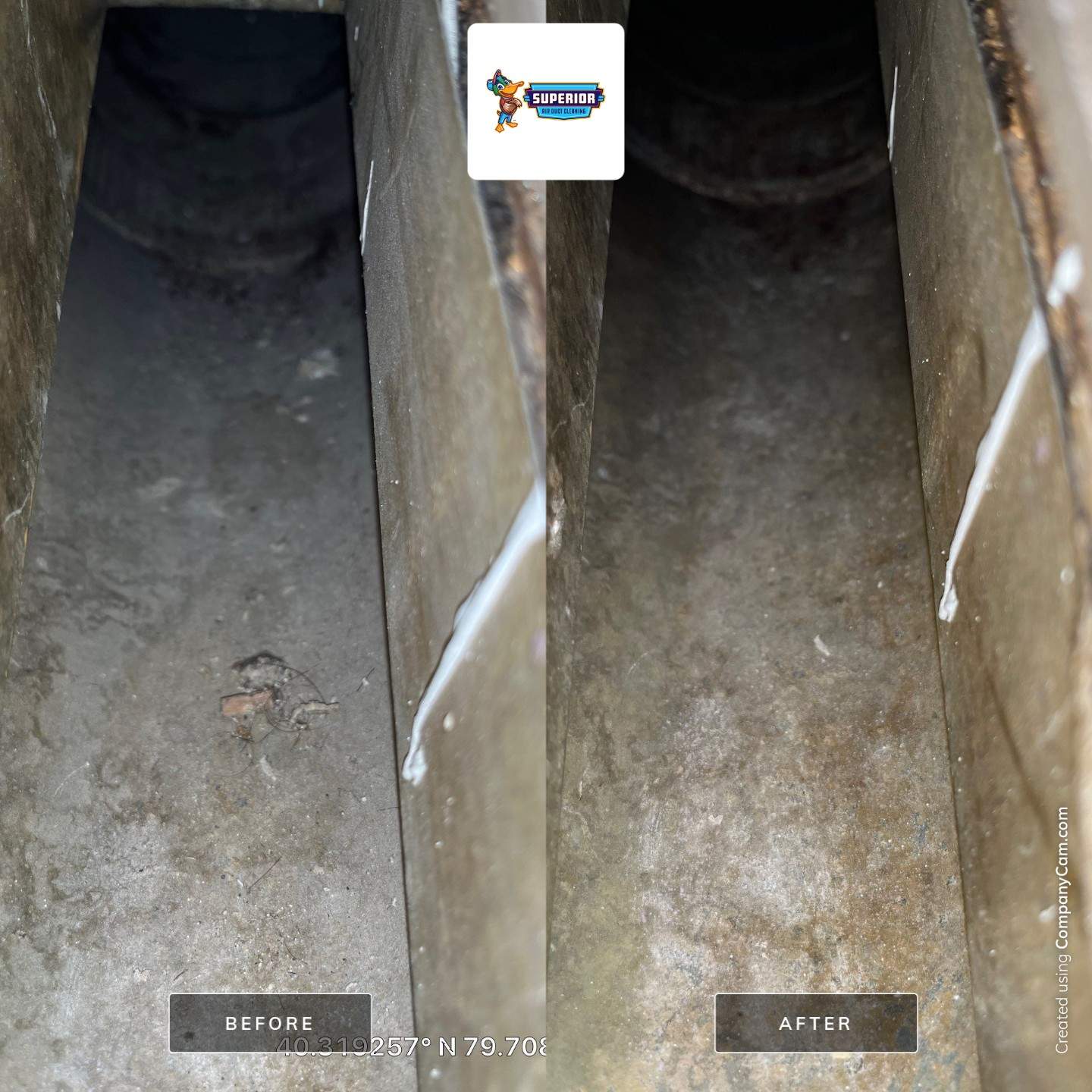 Air Duct Cleaning With a Vacuum Truck in North Huntingdon, PA by Superior Air Duct Cleaning