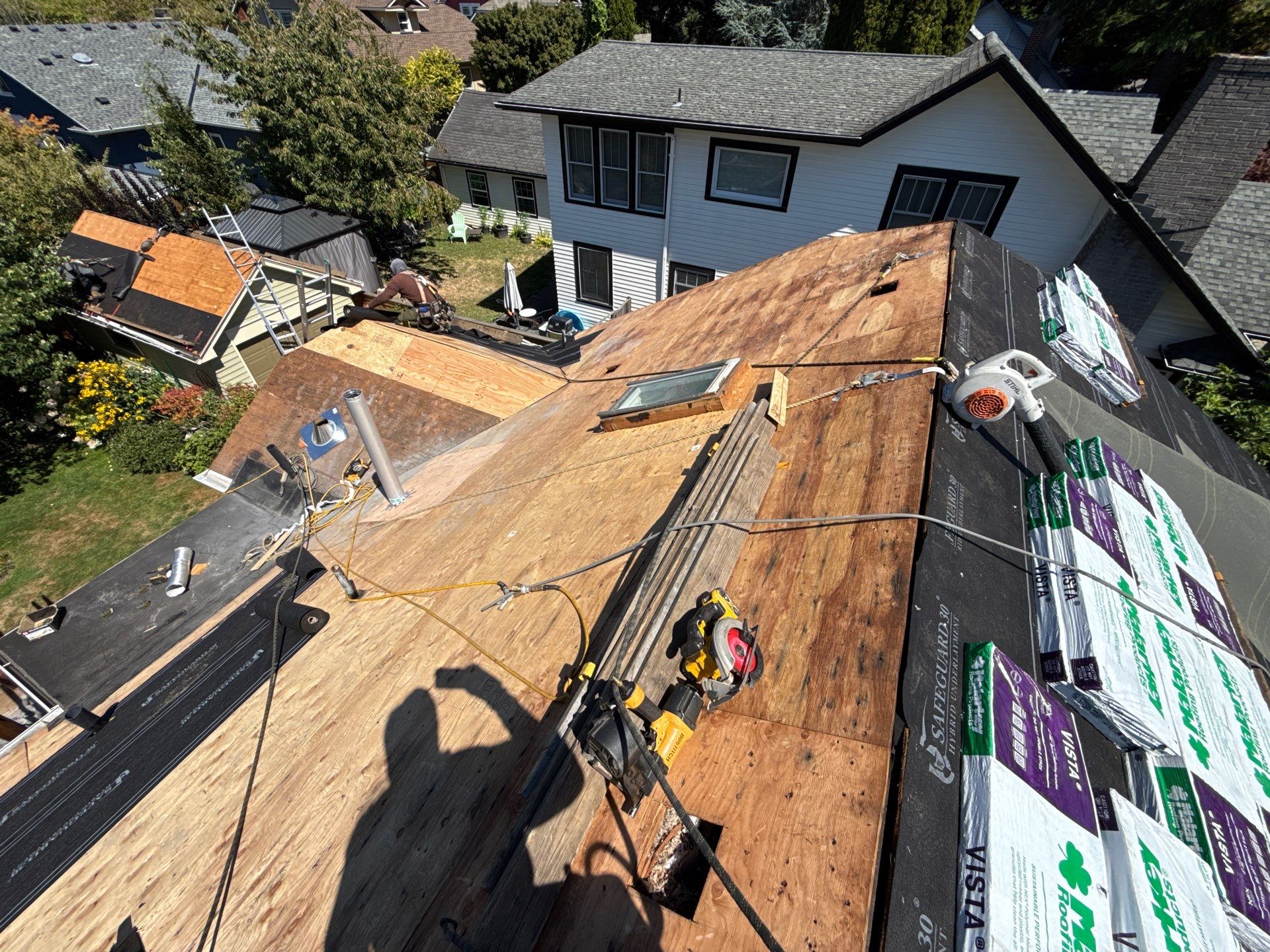 Project in Portland by Tom Leach Roofing