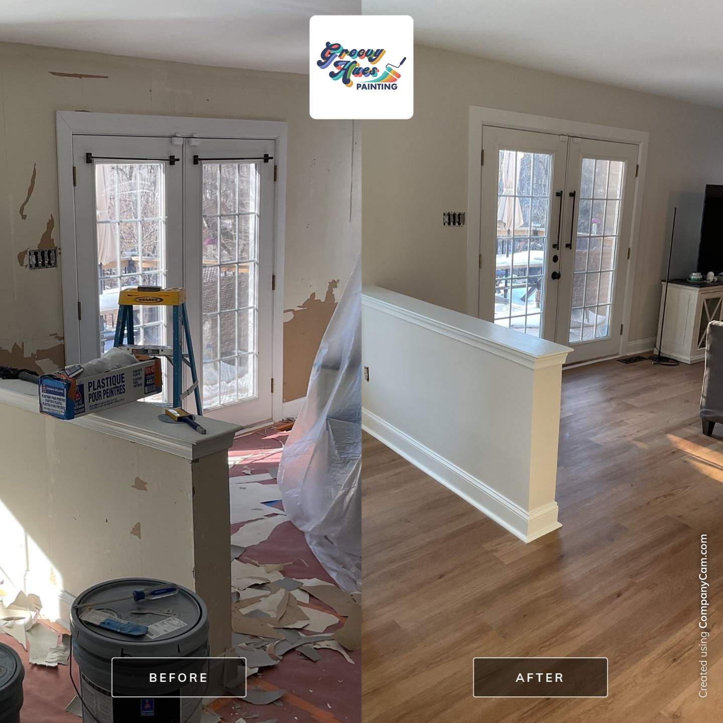 A Clean, Cohesive First Floor Refresh with Classic Neutrals by Groovy Hues