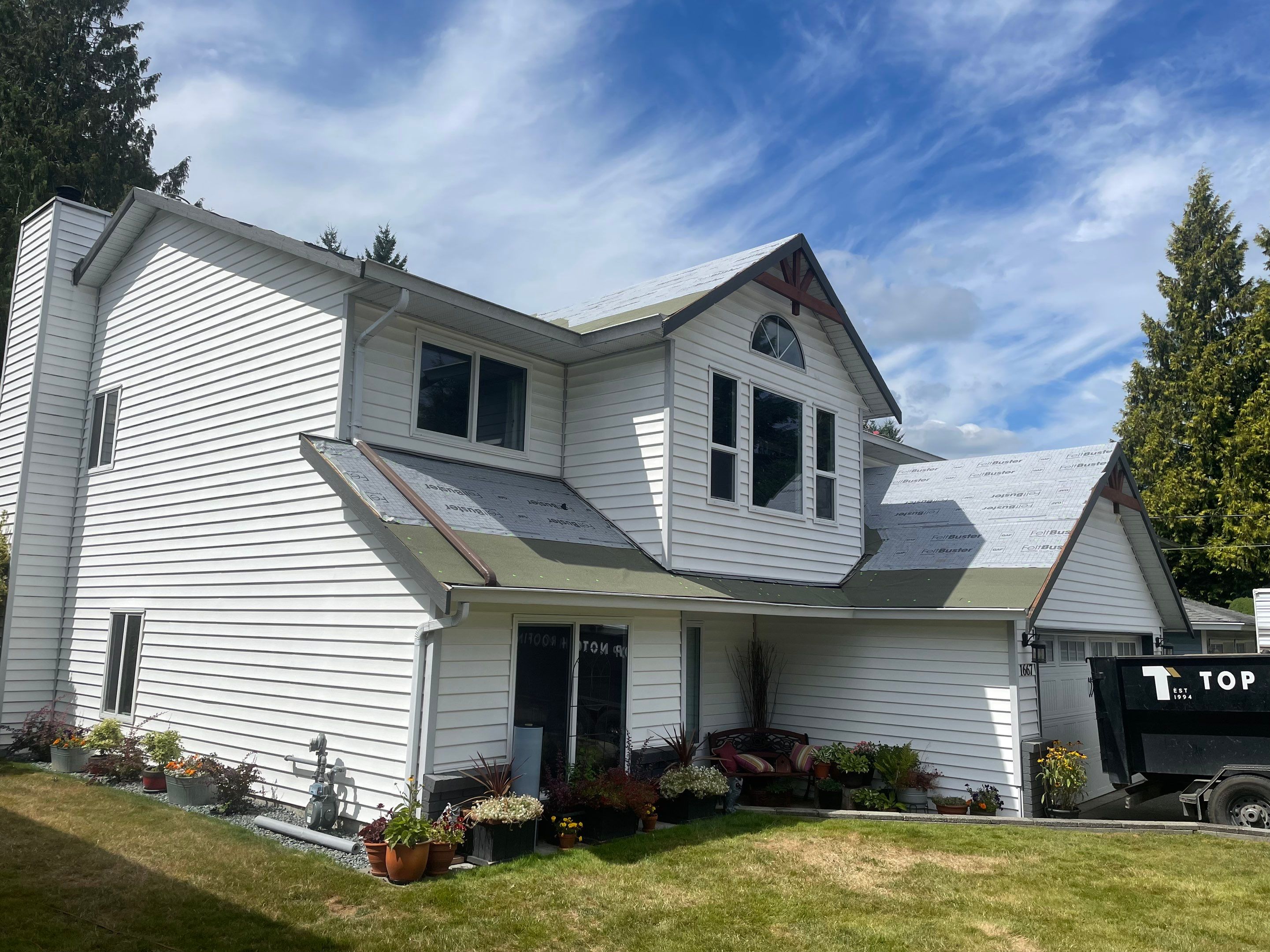 Residential Reroof Shingle - Weatherwood by Top Notch Roofing Inc