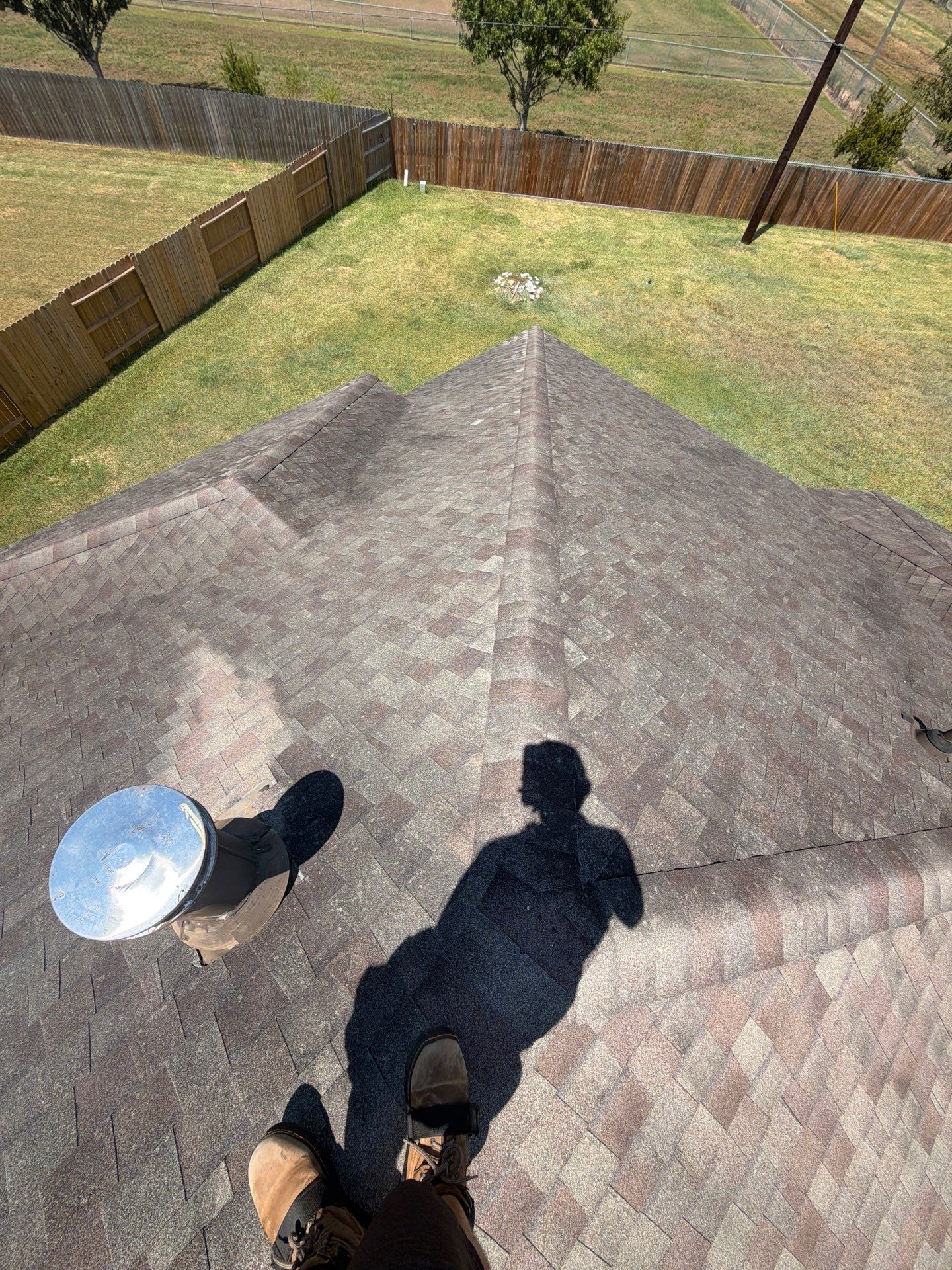 Asphalt Shingle Roof Inspection and Damage Assessment in Houston by Good Vibes Roofing
