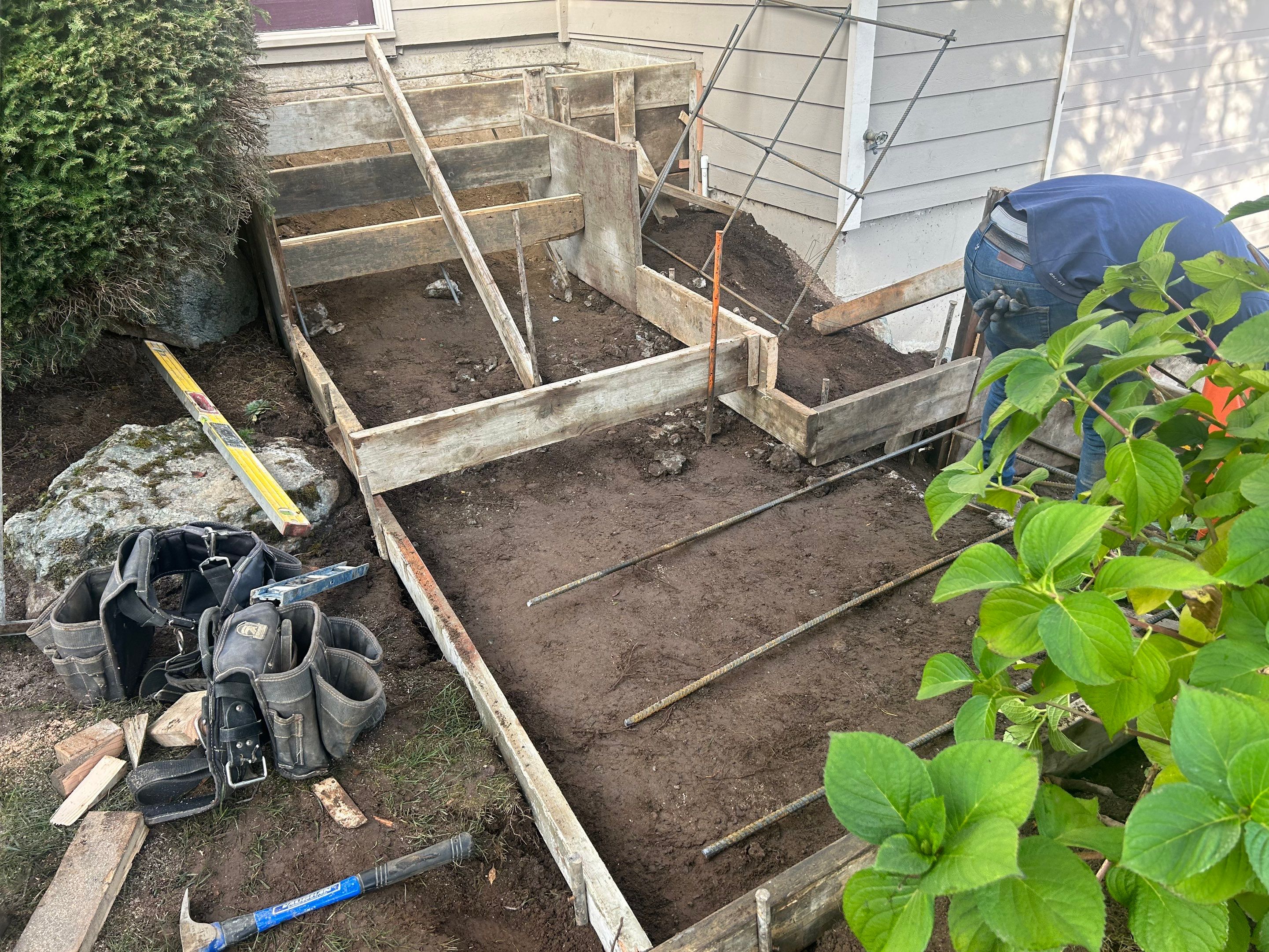 Laurie | Concrete Stairs  by Jireh Asphalt & Concrete Inc 