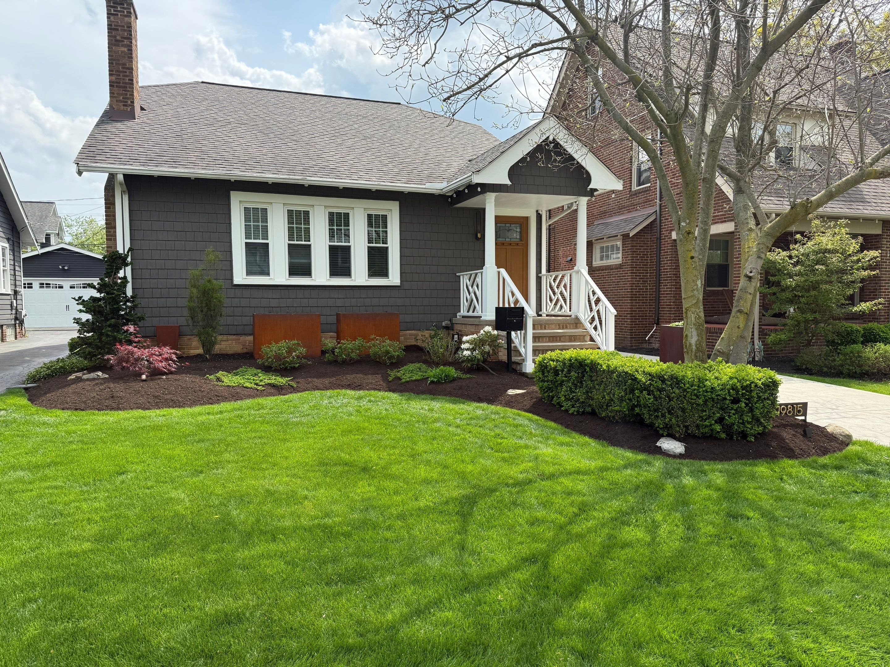 Corten Steel Maintenance by Elm Rose Gardens