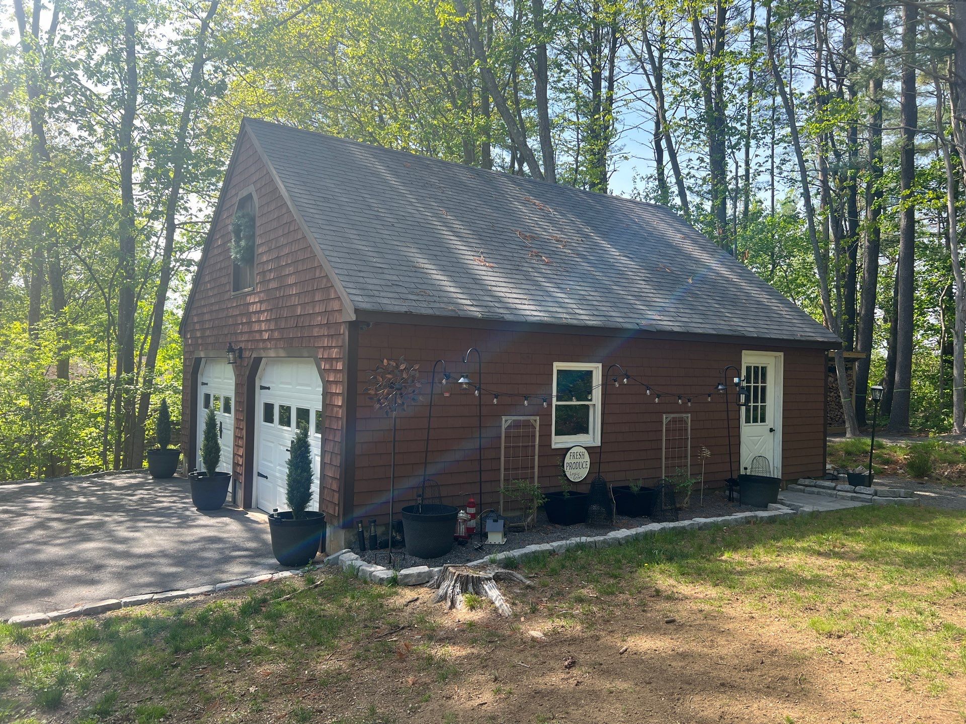 Garage Roof in South Berwick, ME by Tall pine roofing
