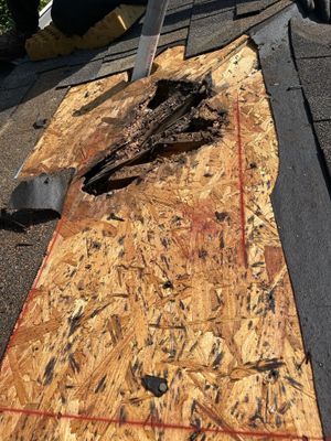 Residential Roofing Repair using Owen's Corning Duration (Lifetime) Shingles